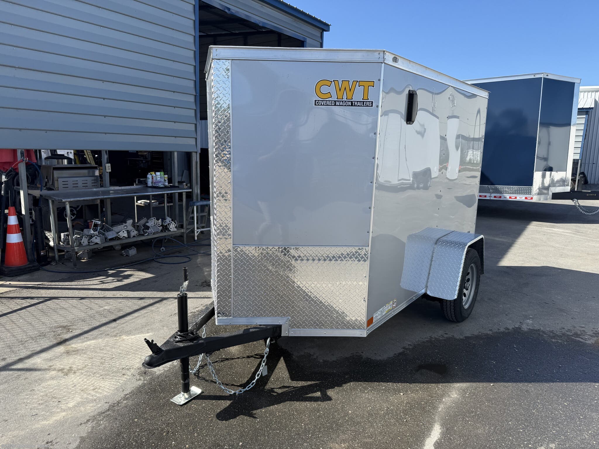 2026 Covered Wagon Goldmine 5X8 Upgraded Enclosed Cargo Trailer 2990 GVWR