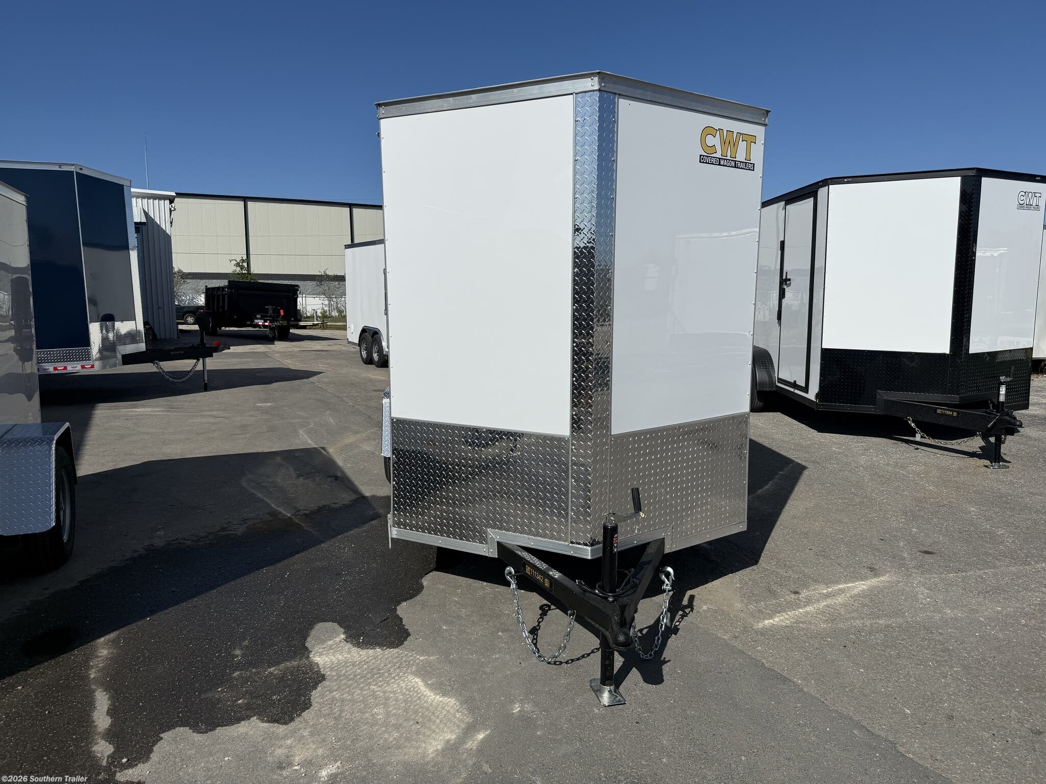 2026 6X12 Single Axle Enclosed Cargo Trailer 2990 GVWR by Covered Wagon from Southern Trailer in Englewood, Florida