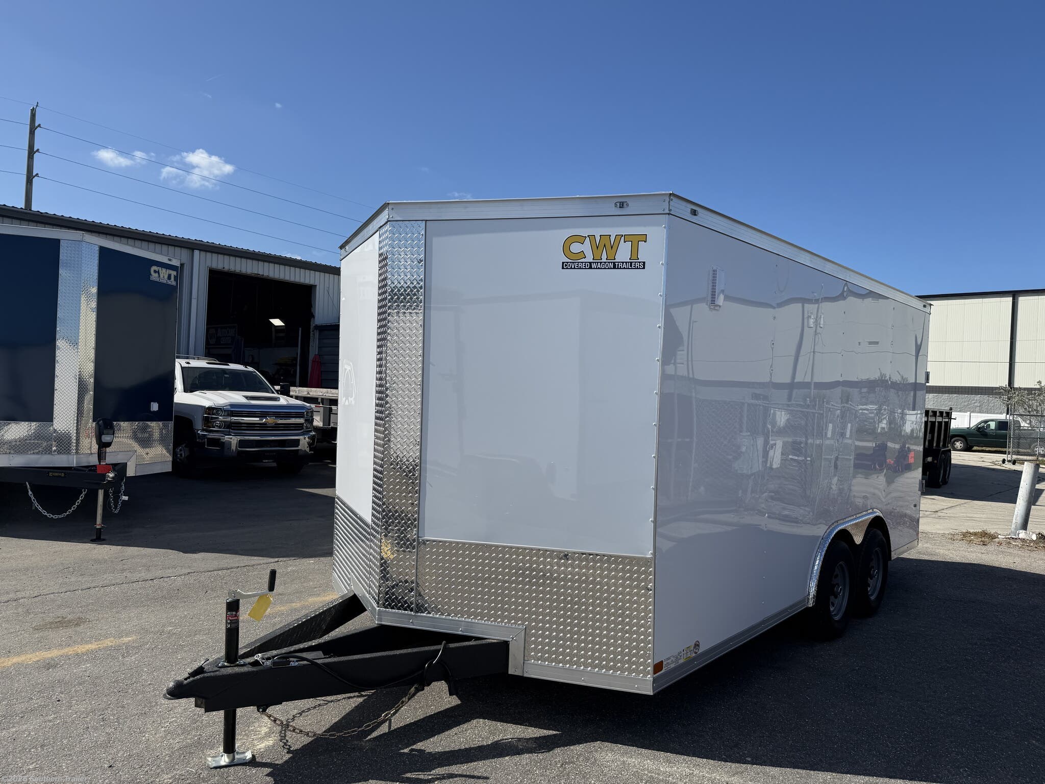 2026 Covered Wagon 8.5X16 Enclosed Cargo Trailer 9.9K GVWR