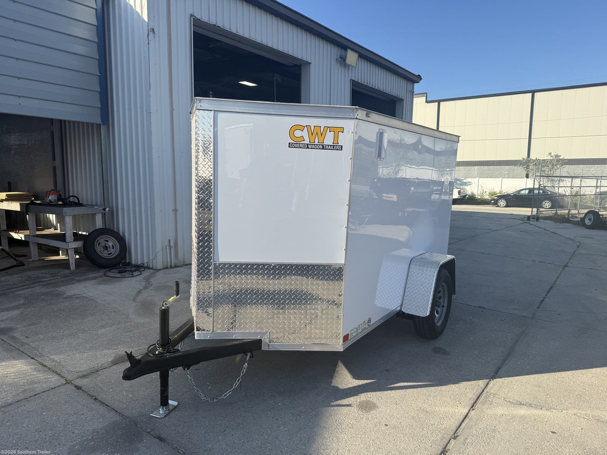 2026 Covered Wagon Goldmine 5X8 Enclosed Cargo Trailer 2990 GVWR
