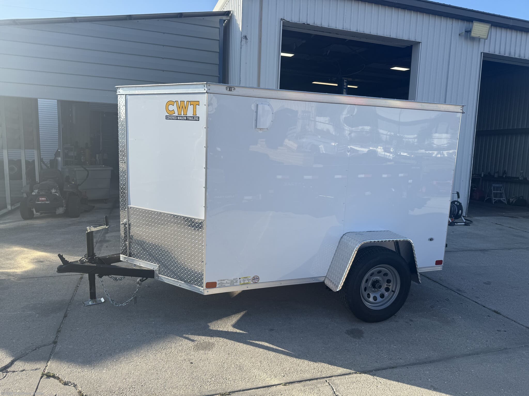 New 2026 Covered Wagon Goldmine 5X8 Enclosed Cargo Trailer 2990 GVWR available in Englewood, Florida