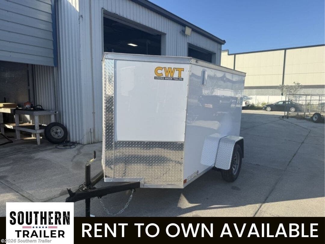 2026 Covered Wagon Goldmine 5X8 Enclosed Cargo Trailer 2990 GVWR