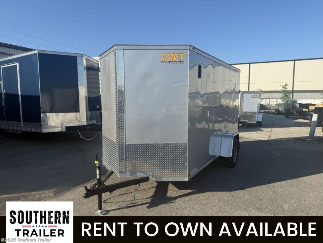 2026 Covered Wagon 6X12 Single Axle Enclosed Cargo Trailer 2990 GVWR