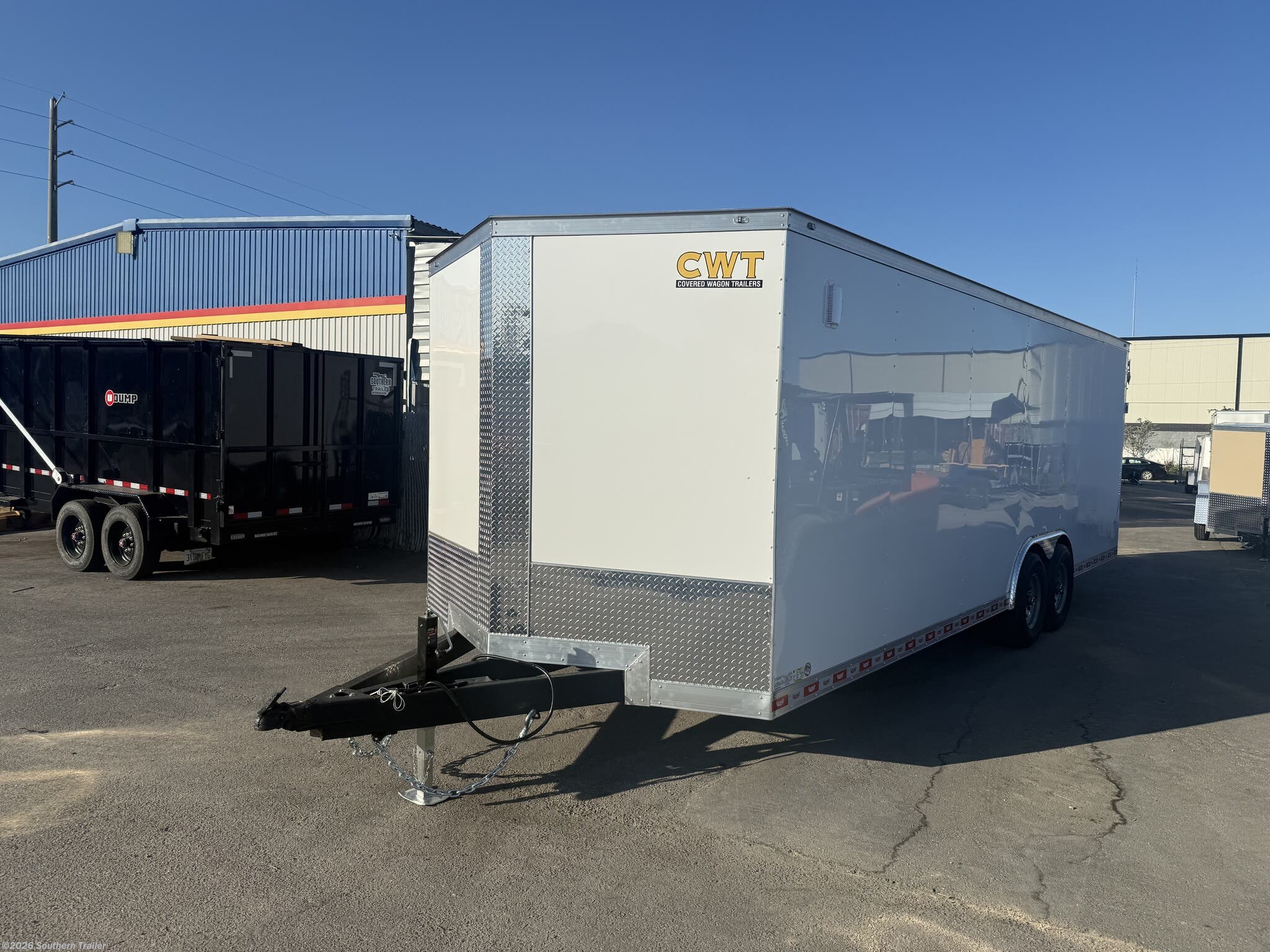 2026 Covered Wagon 8.5X24 Extra Tall Enclosed Cargo Trailer 14K GVWR