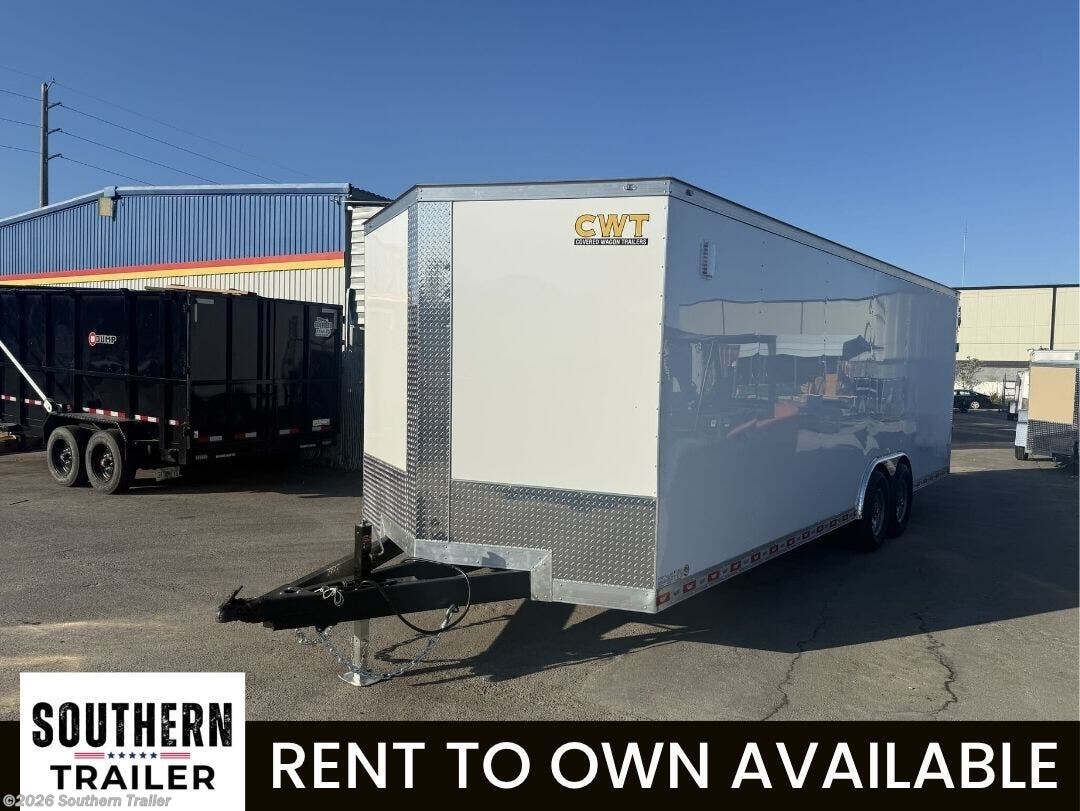 2026 Covered Wagon 8.5X24 Extra Tall Enclosed Cargo Trailer 14K GVWR