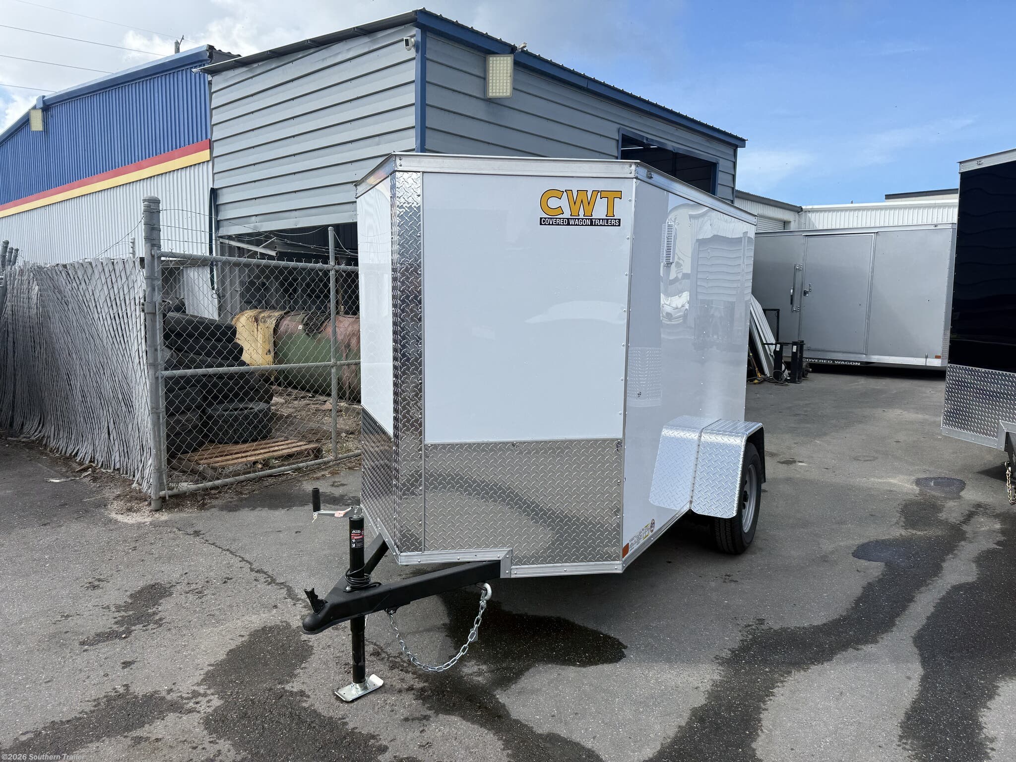 2026 Covered Wagon Goldmine 5X8 Enclosed Cargo Trailer 2990 GVWR - New Cargo Trailer for sale by Southern Trailer in Englewood, Florida