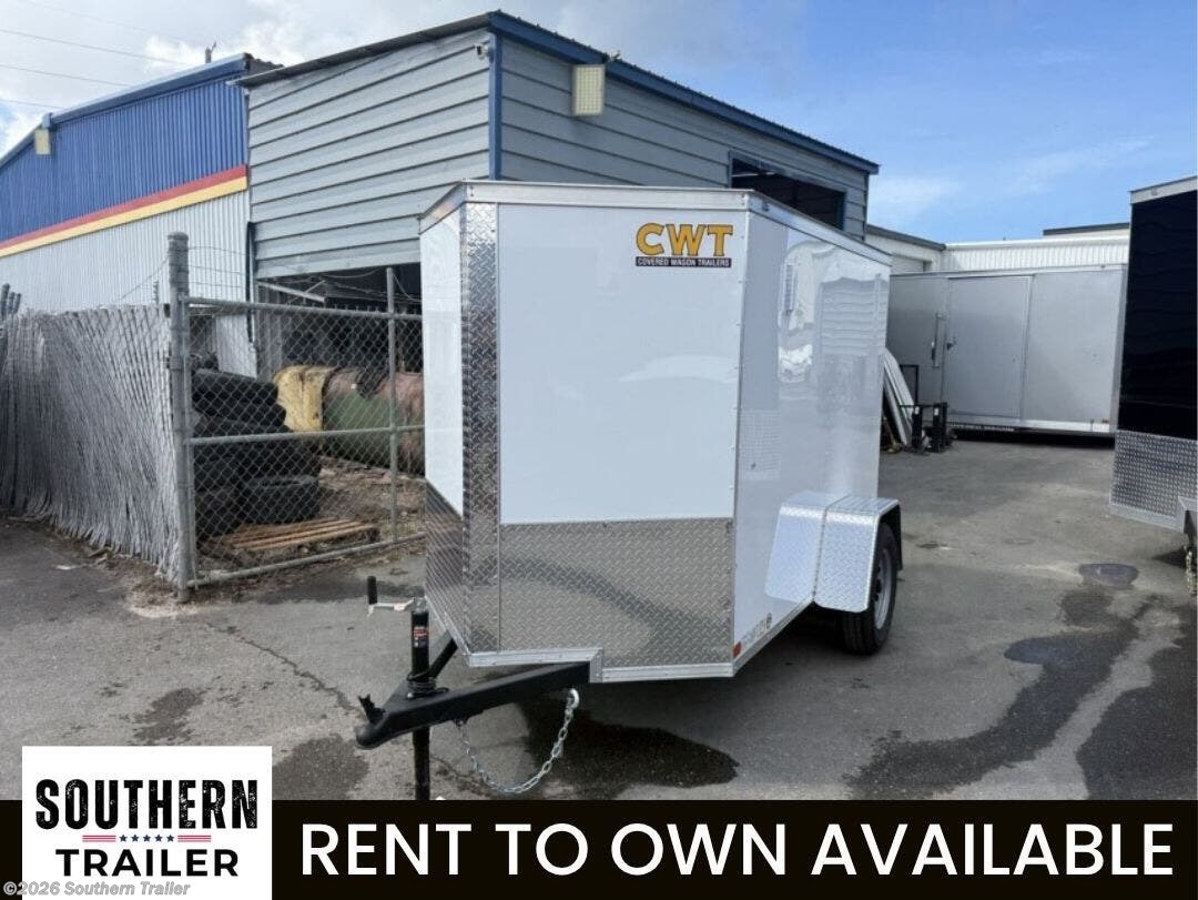 2026 Covered Wagon Goldmine 5X8 Enclosed Cargo Trailer 2990 GVWR