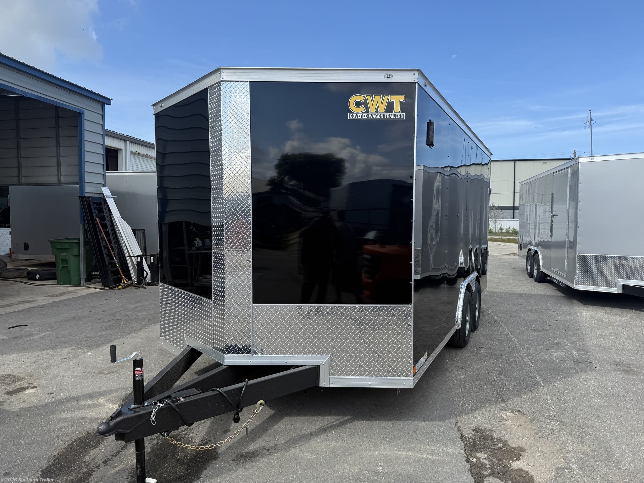2026 Covered Wagon 8.5X16 Extra Tall Enclosed Cargo Trailer 9.9K GVWR - New Cargo Trailer for sale by Southern Trailer in Englewood, Florida