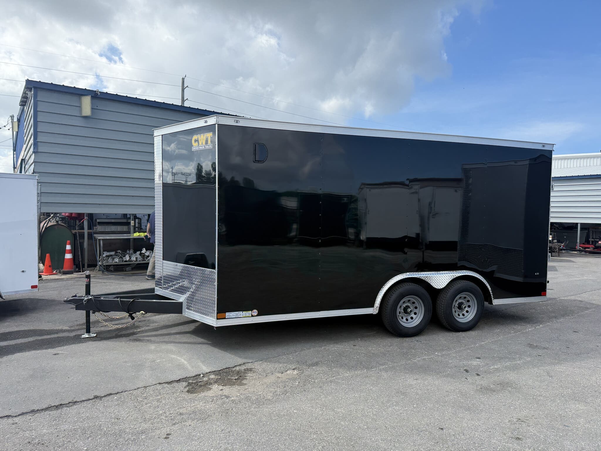 New 2026 Covered Wagon 8.5X16 Extra Tall Enclosed Cargo Trailer 9.9K GVWR available in Englewood, Florida
