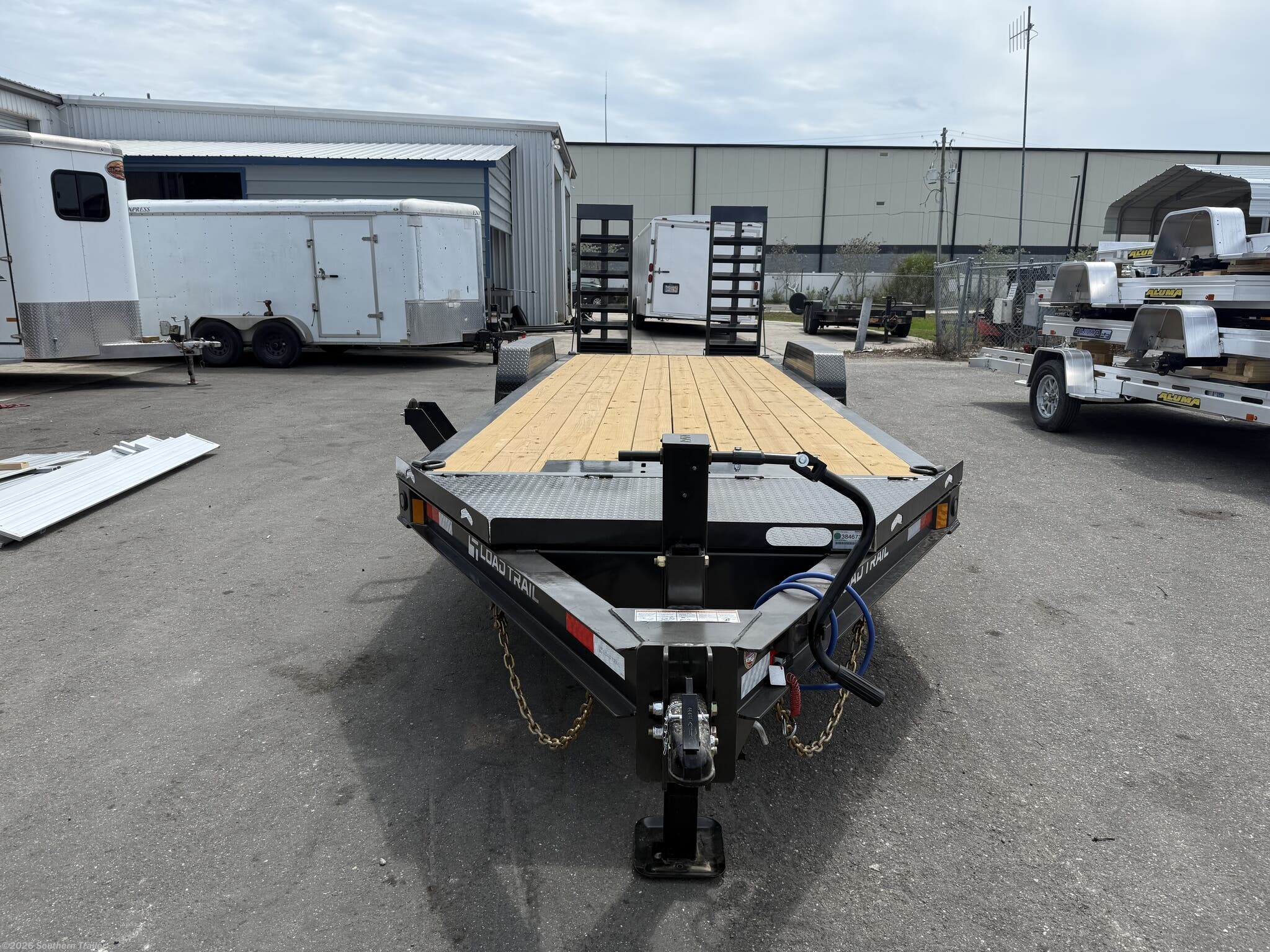 2026 CB 83X22 Equipment Trailer 24" Wide Ramps 14K GVWR by Load Trail from Southern Trailer in Englewood, Florida