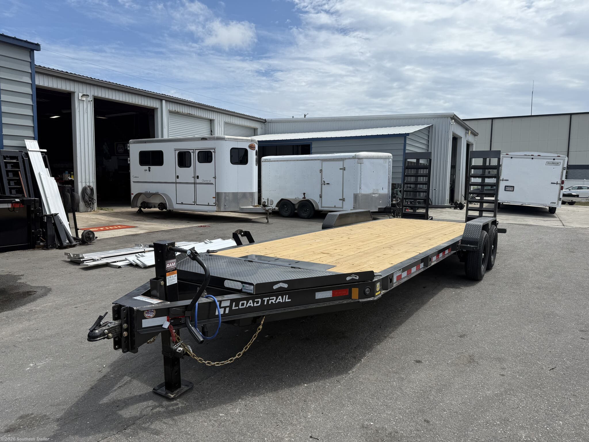 2026 Load Trail CB 83X22 Equipment Trailer 24" Wide Ramps 14K GVWR - New Equipment Trailer for sale by Southern Trailer in Englewood, Florida