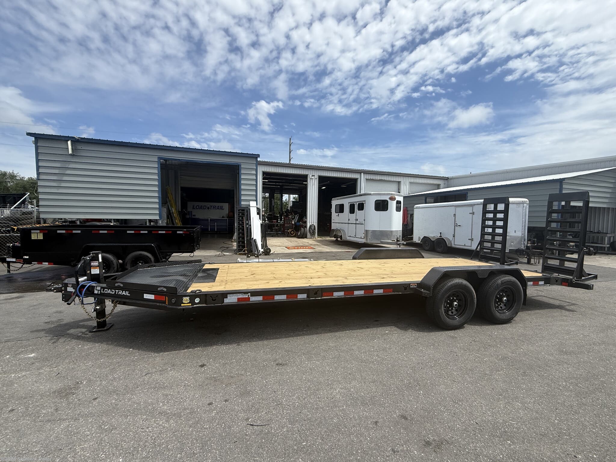 New 2026 Load Trail CB 83X22 Equipment Trailer 24" Wide Ramps 14K GVWR available in Englewood, Florida