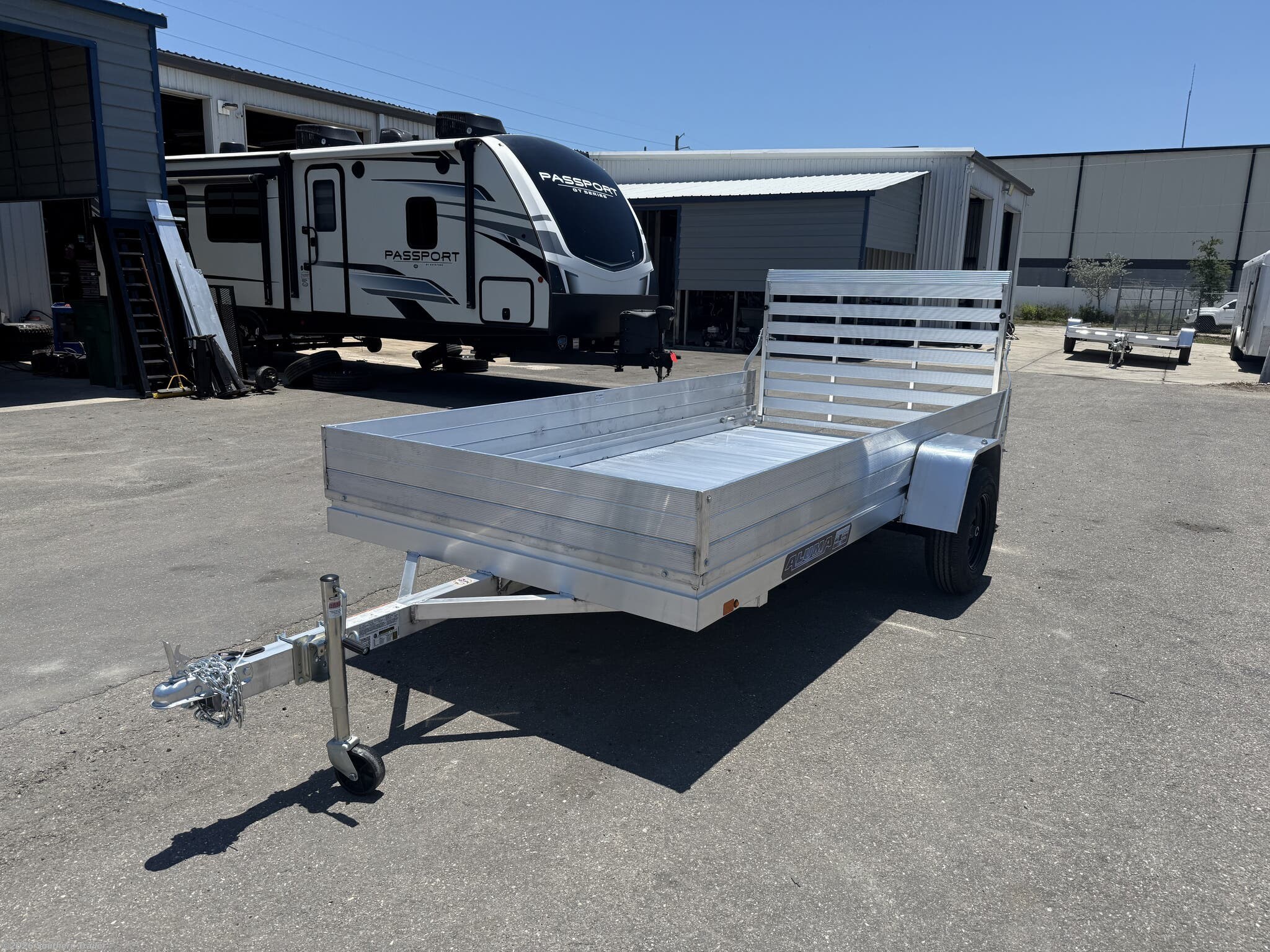 2027 Aluma 6812H-ESA-S-TG 12' Edge Series Aluminum Utility Trailer - New Utility Trailer for sale by Southern Trailer in Englewood, Florida
