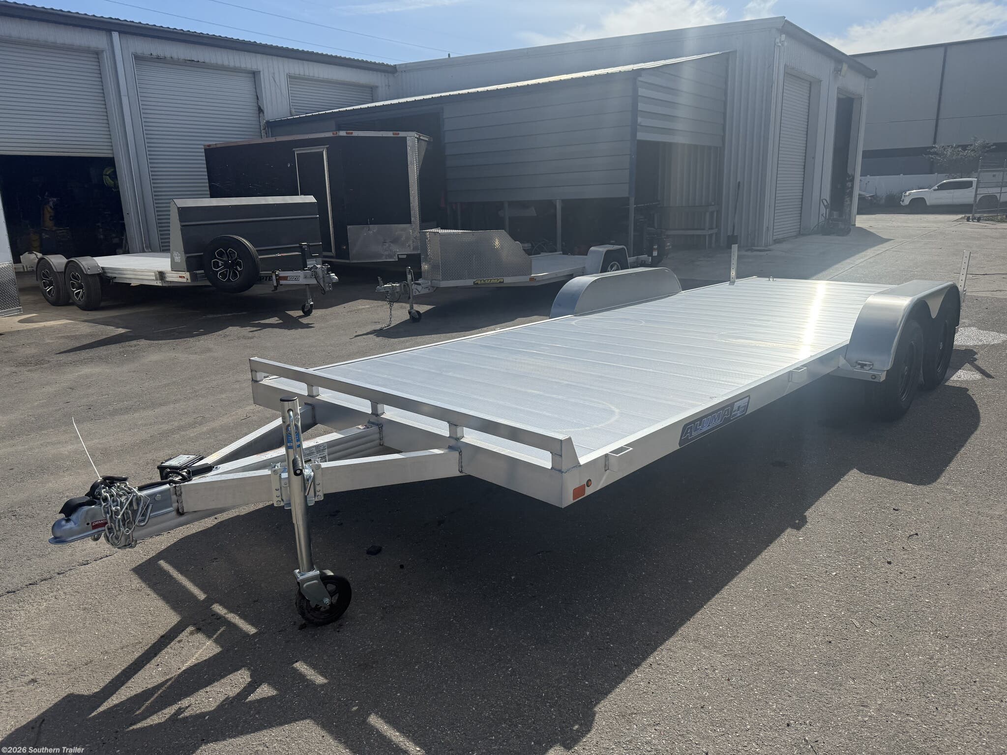 2027 8220 20' Aluminum ESA Car Trailer 7K GVWR by Aluma from Southern Trailer in Englewood, Florida
