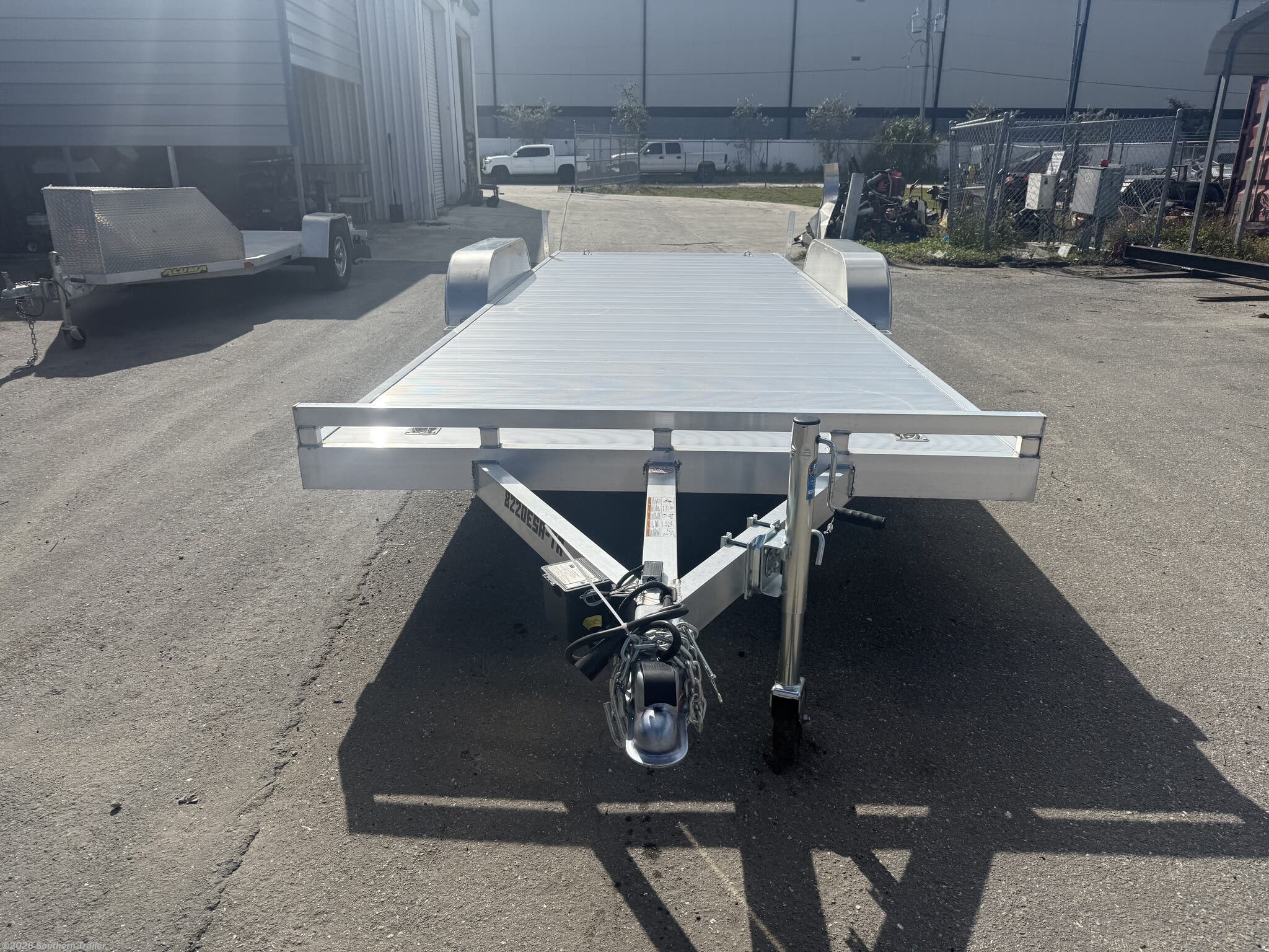 New 2027 Aluma 8220 20' Aluminum ESA Car Trailer 7K GVWR available in Englewood, Florida