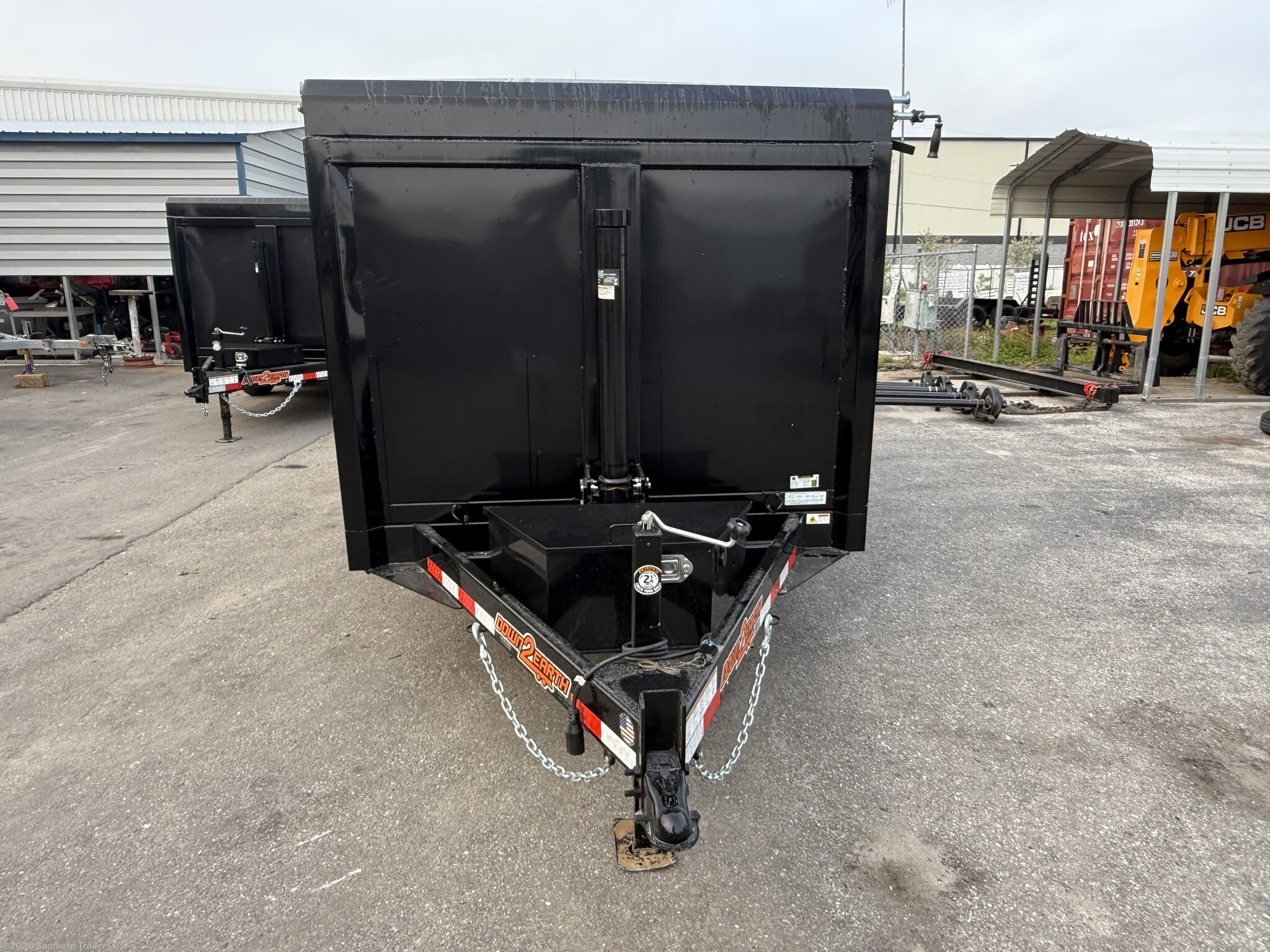 2026 6X12X4 Tall Sided Telescopic Dump Trailer 9.9K GVW by Down 2 Earth from Southern Trailer in Englewood, Florida