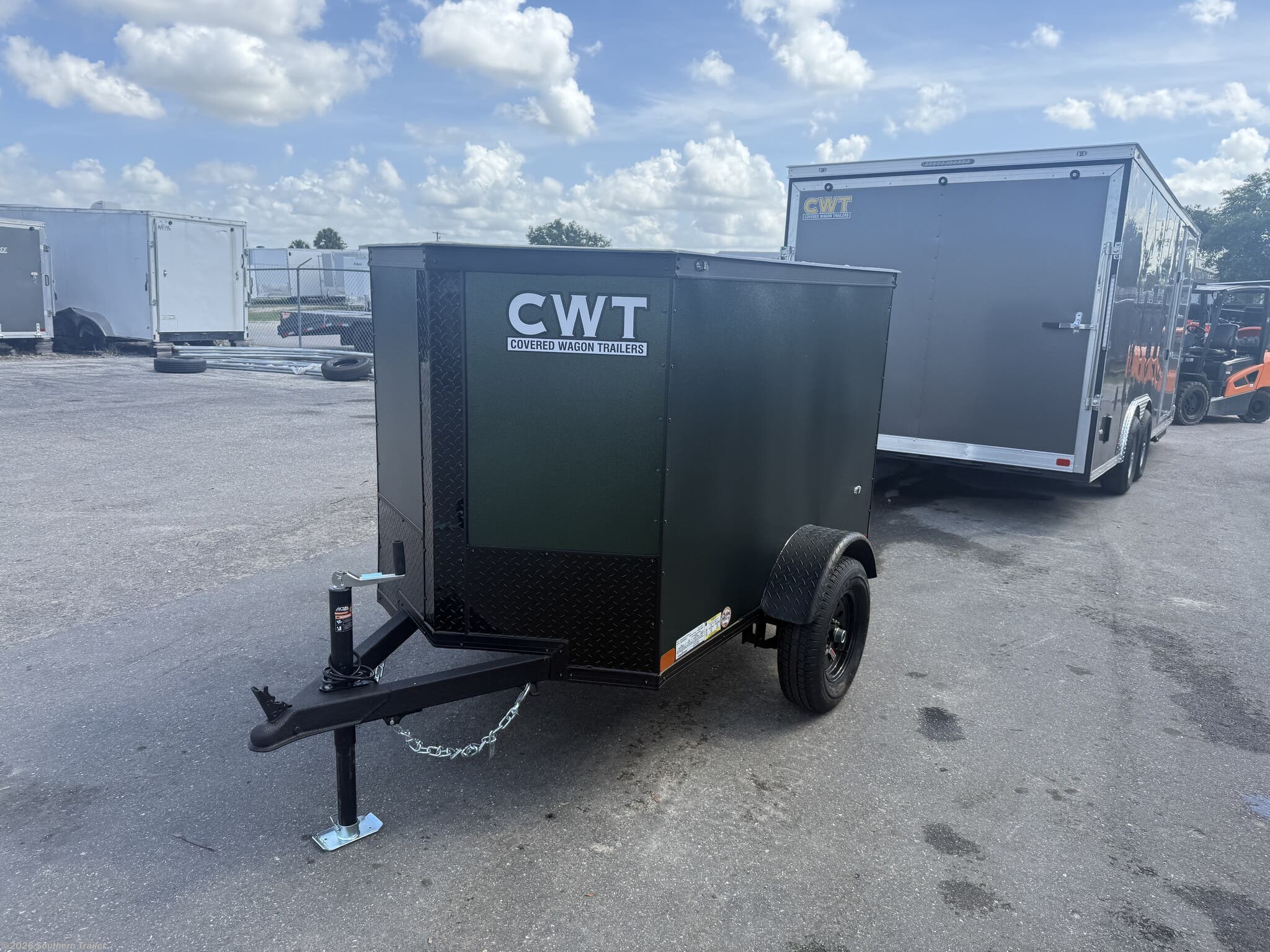 2026 Covered Wagon Goldmine 4X6 Enclosed Cargo Trailer 2K GVWR - New Cargo Trailer for sale by Southern Trailer in Englewood, Florida
