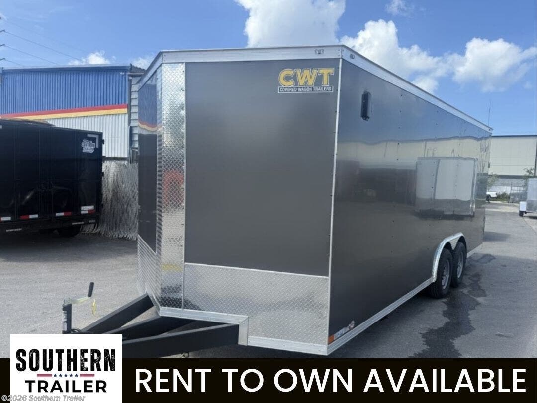 2026 Covered Wagon 8.5X20 Extra Tall Enclosed Cargo Trailer 9990 GVWR