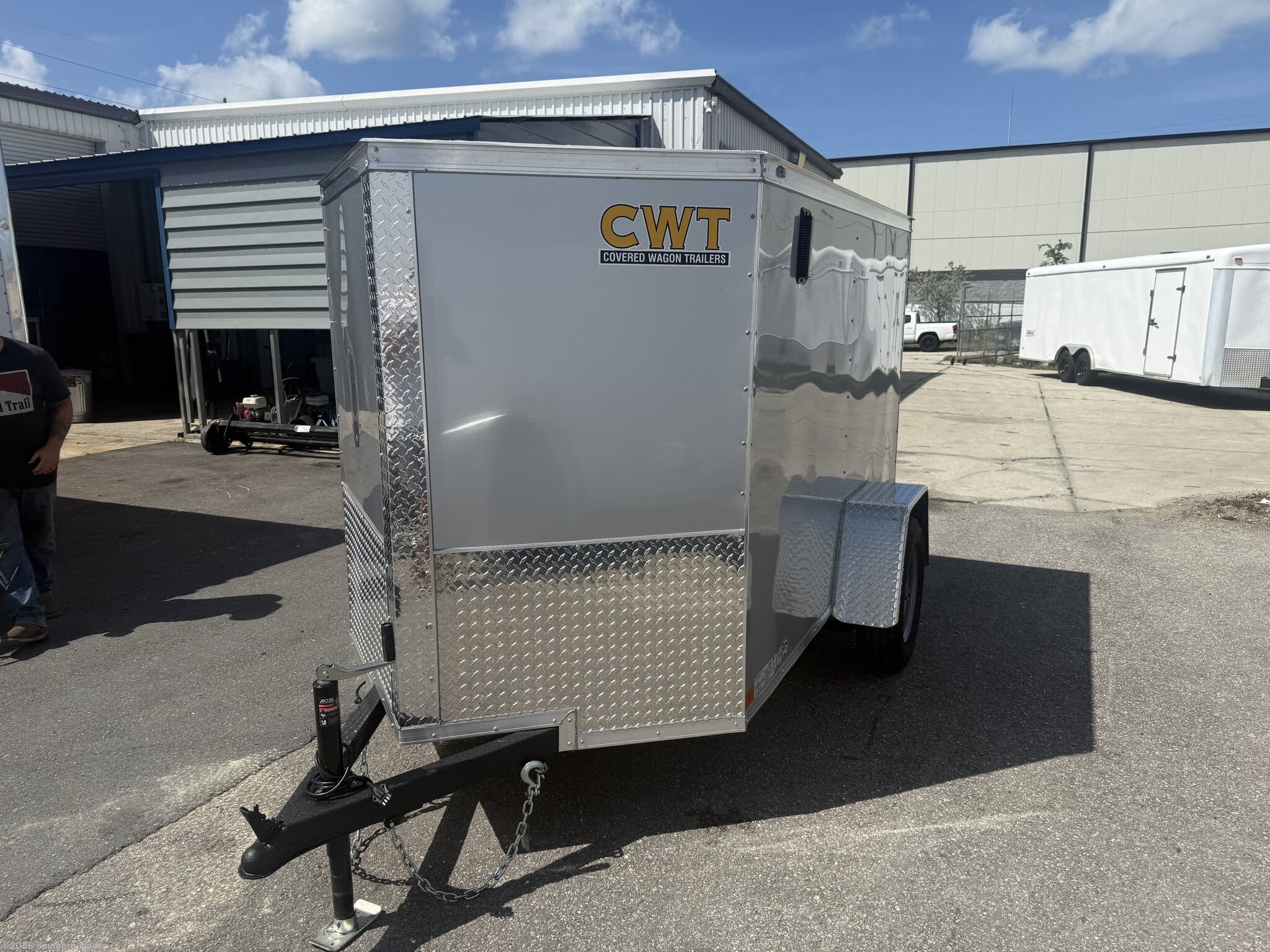 2026 Covered Wagon Goldmine 5X8 Enclosed Cargo Trailer 2990 GVWR
