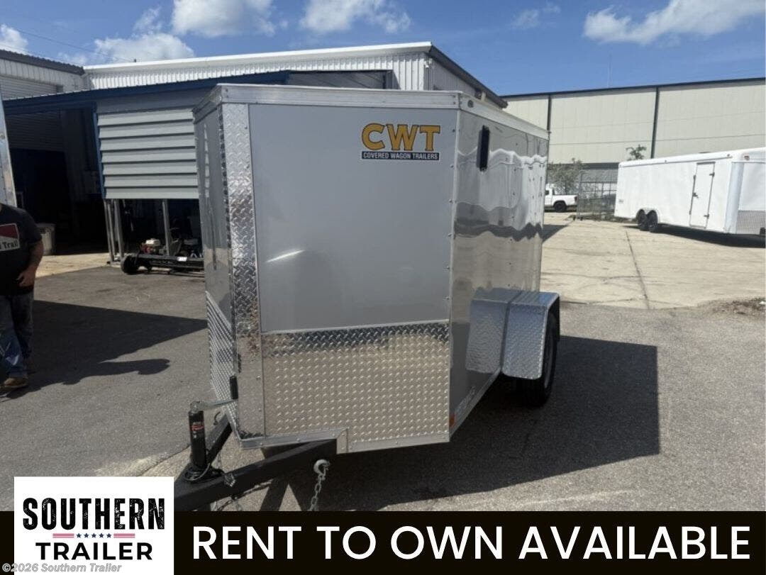 2026 Covered Wagon Goldmine 5X8 Enclosed Cargo Trailer 2990 GVWR