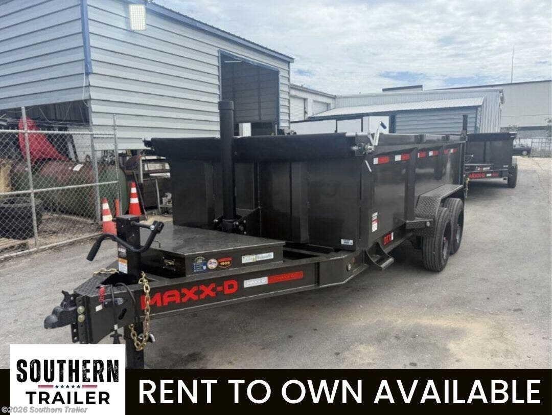 2026 MAXX-D 83X14X3 Telescopic Dump Trailer 17.5K GVWR