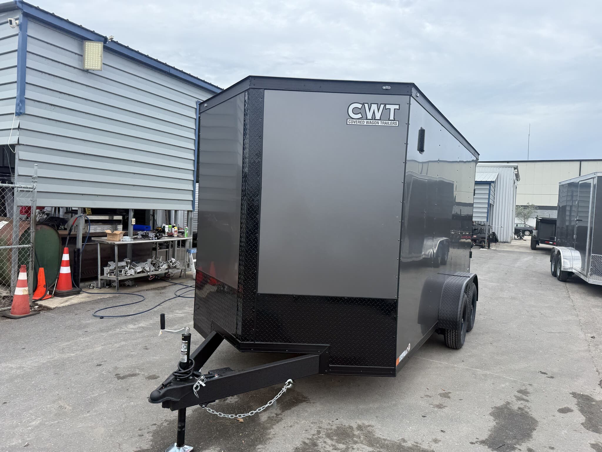 2026 Covered Wagon Goldmine 7X14 Extra Tall Enclosed Cargo Trailer 7K GVWR
