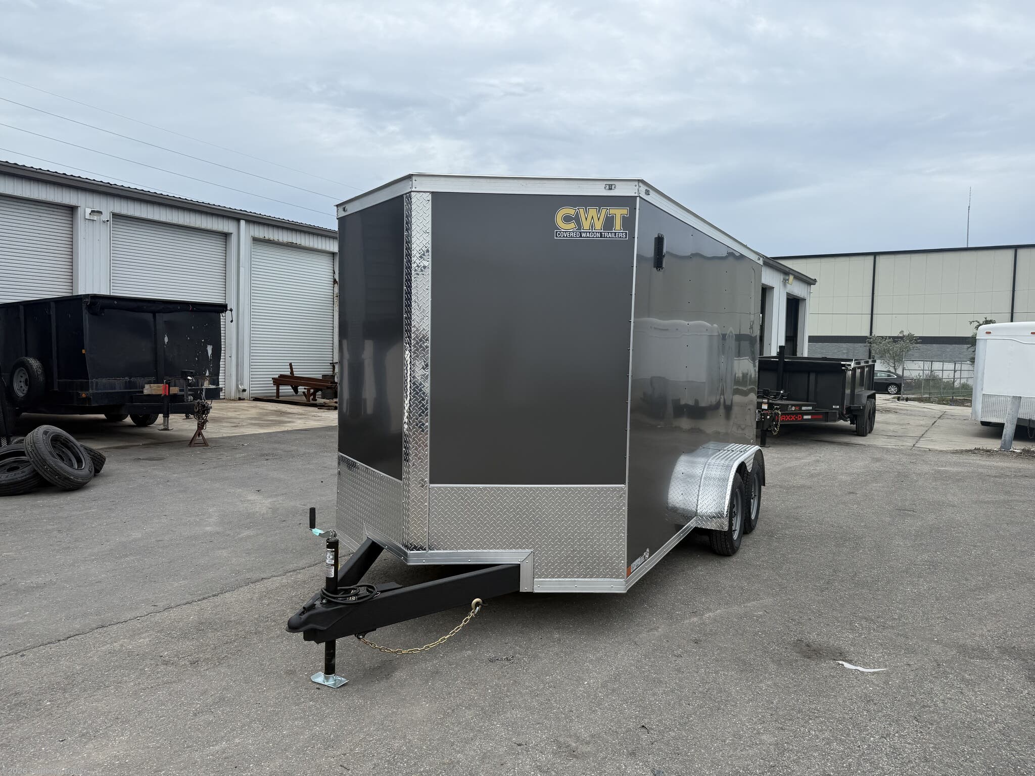 2026 Covered Wagon Goldmine 7X14 Extra Tall Enclosed Cargo Trailer 7K GVWR - New Cargo Trailer for sale by Southern Trailer in Englewood, Florida