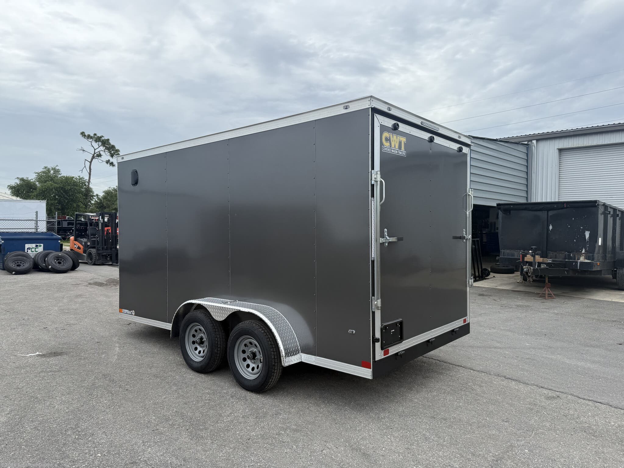 New 2026 Covered Wagon Goldmine 7X14 Extra Tall Enclosed Cargo Trailer 7K GVWR available in Englewood, Florida