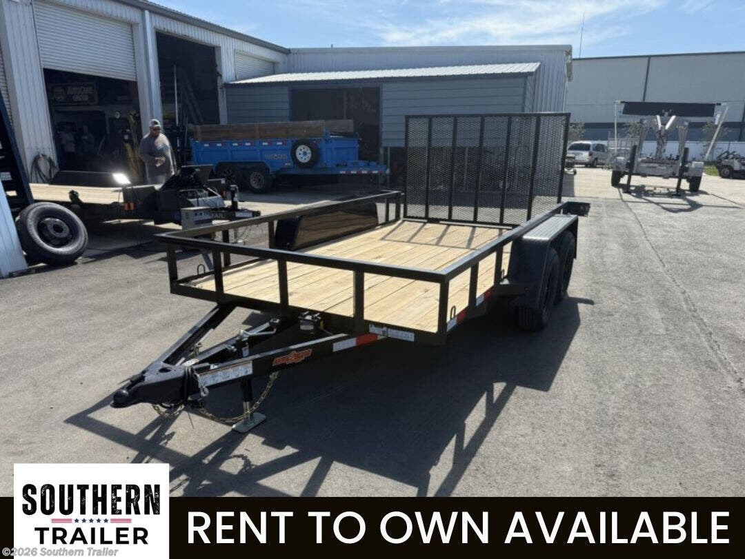 2026 Down 2 Earth 76X12 Tandem Axle Utility Trailer 7K GVWR