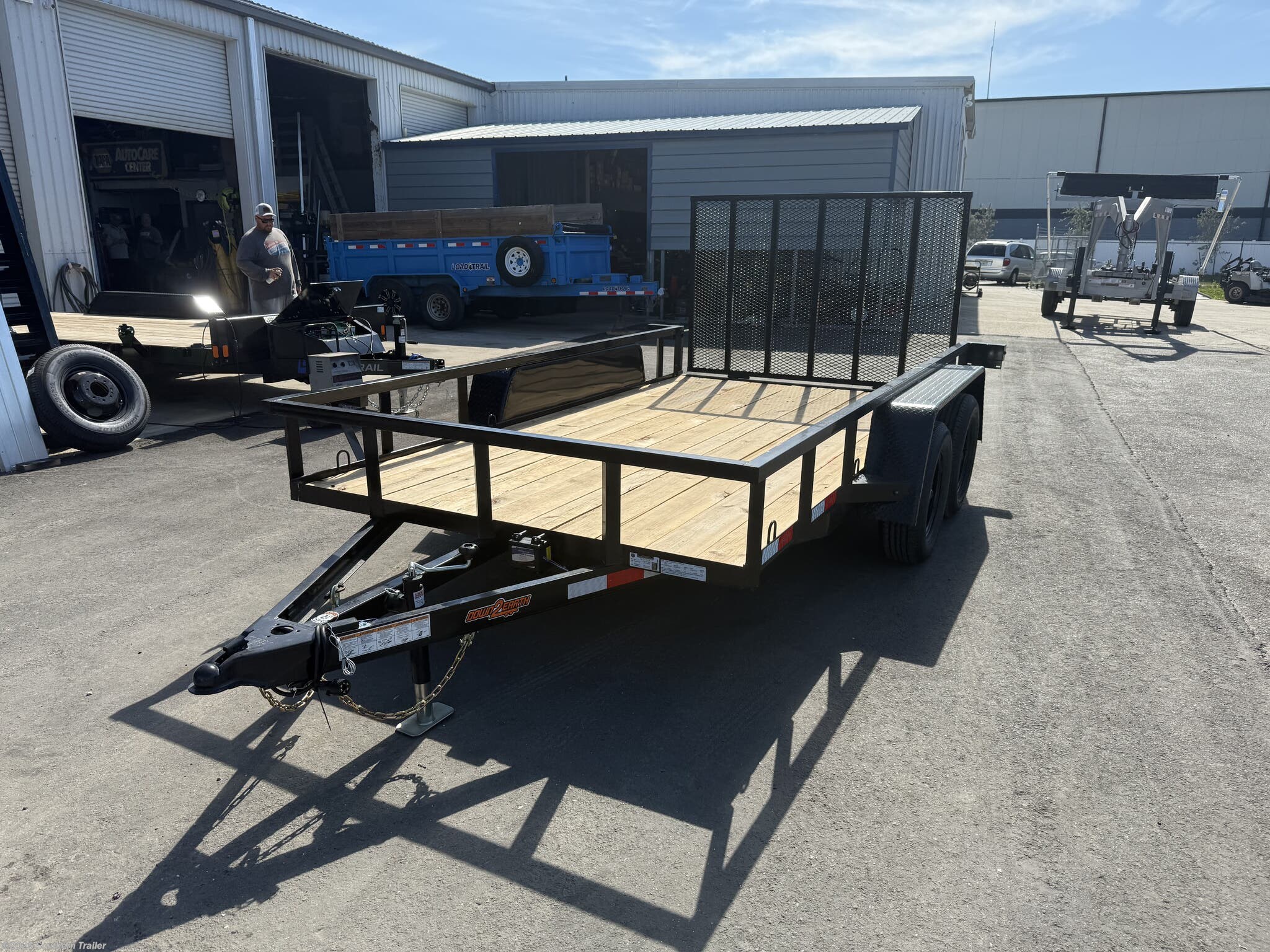 2026 Down 2 Earth 76X12 Tandem Axle Utility Trailer 7K GVWR - New Utility Trailer for sale by Southern Trailer in Englewood, Florida