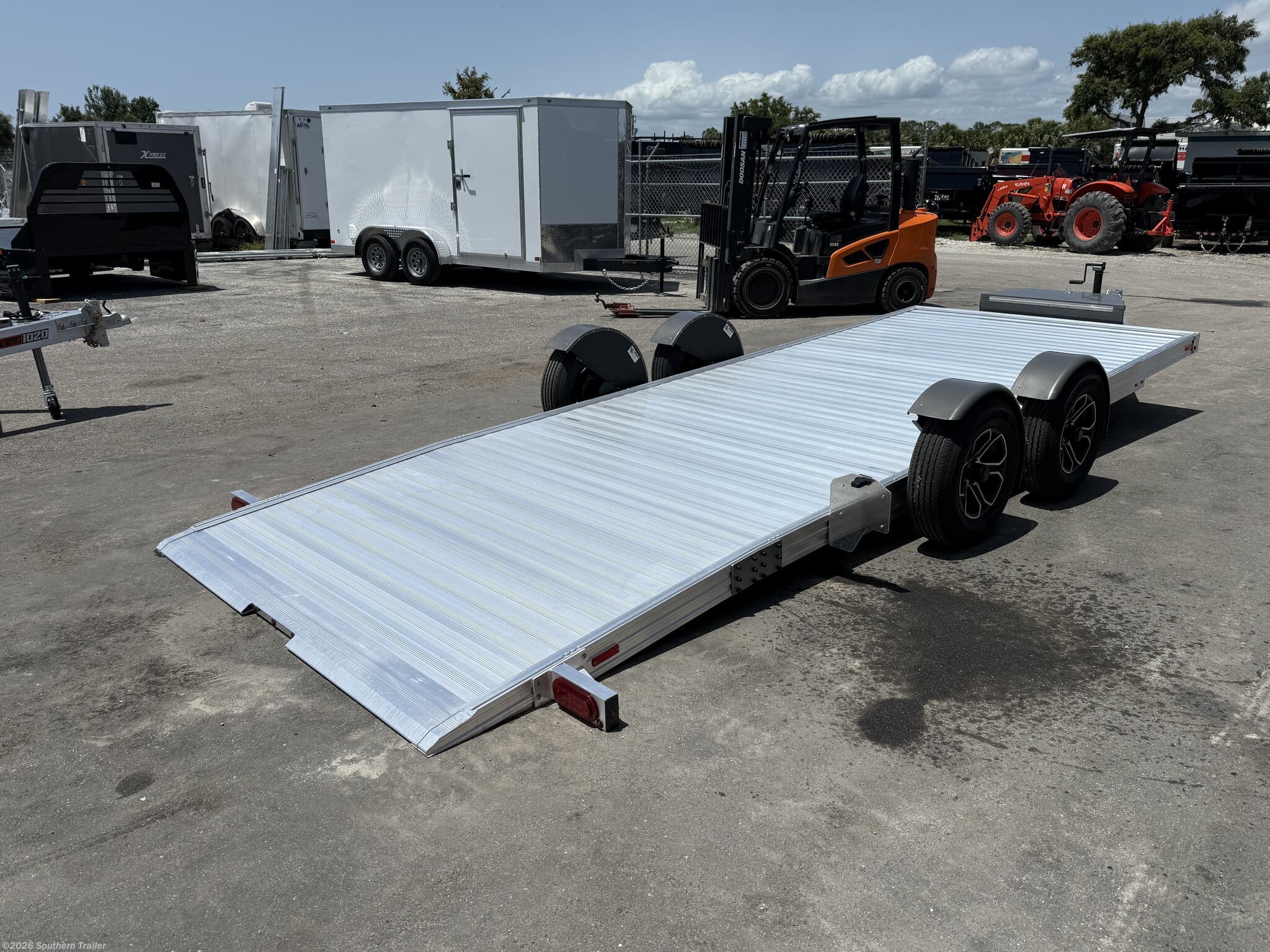2027 Timpte 20' EZ Load Car Hauler Tilt Trailer 7K GVWR - New Car Hauler Trailer for sale by Southern Trailer in Englewood, Florida