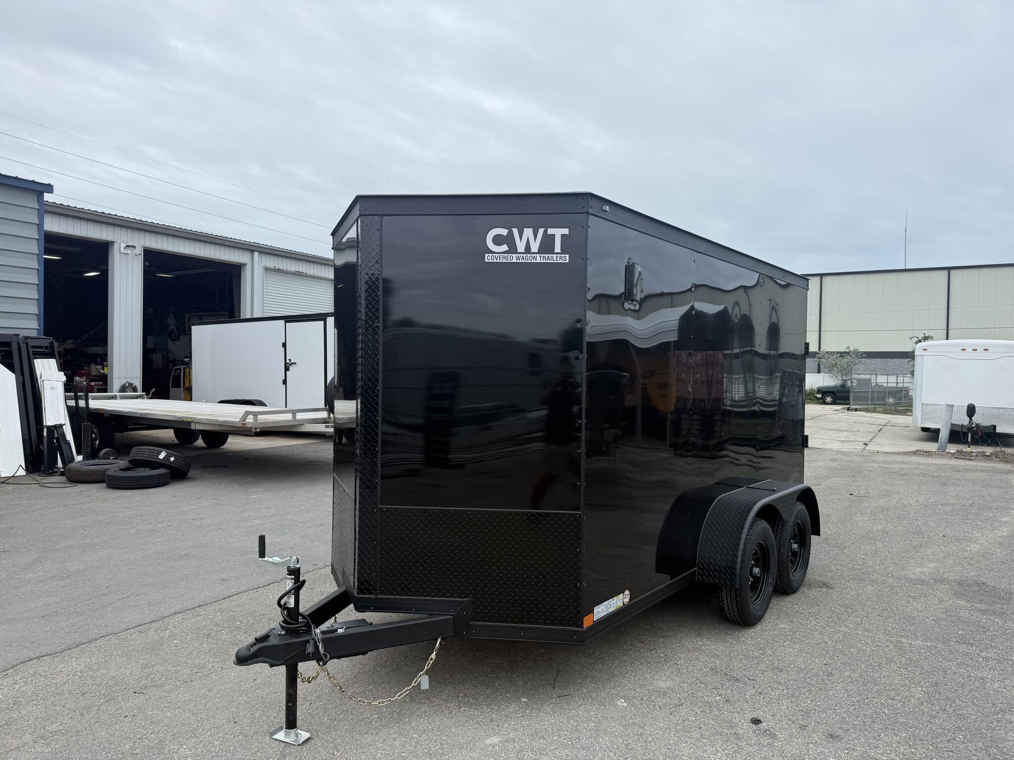 2026 Covered Wagon 6X12 Tandem Axle Enclosed Trailer 7K GVWR - New Cargo Trailer for sale by Southern Trailer in Englewood, Florida