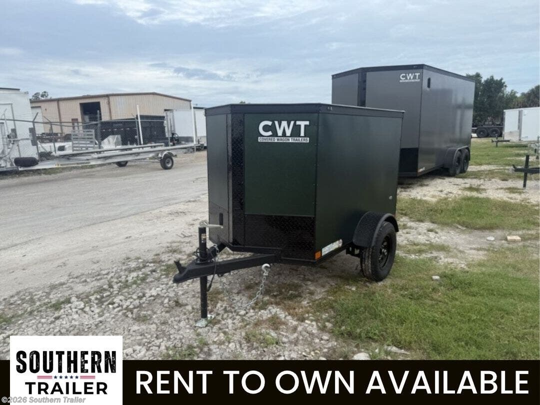 2026 Covered Wagon Goldmine 4X6 Enclosed Cargo Trailer 2K GVWR