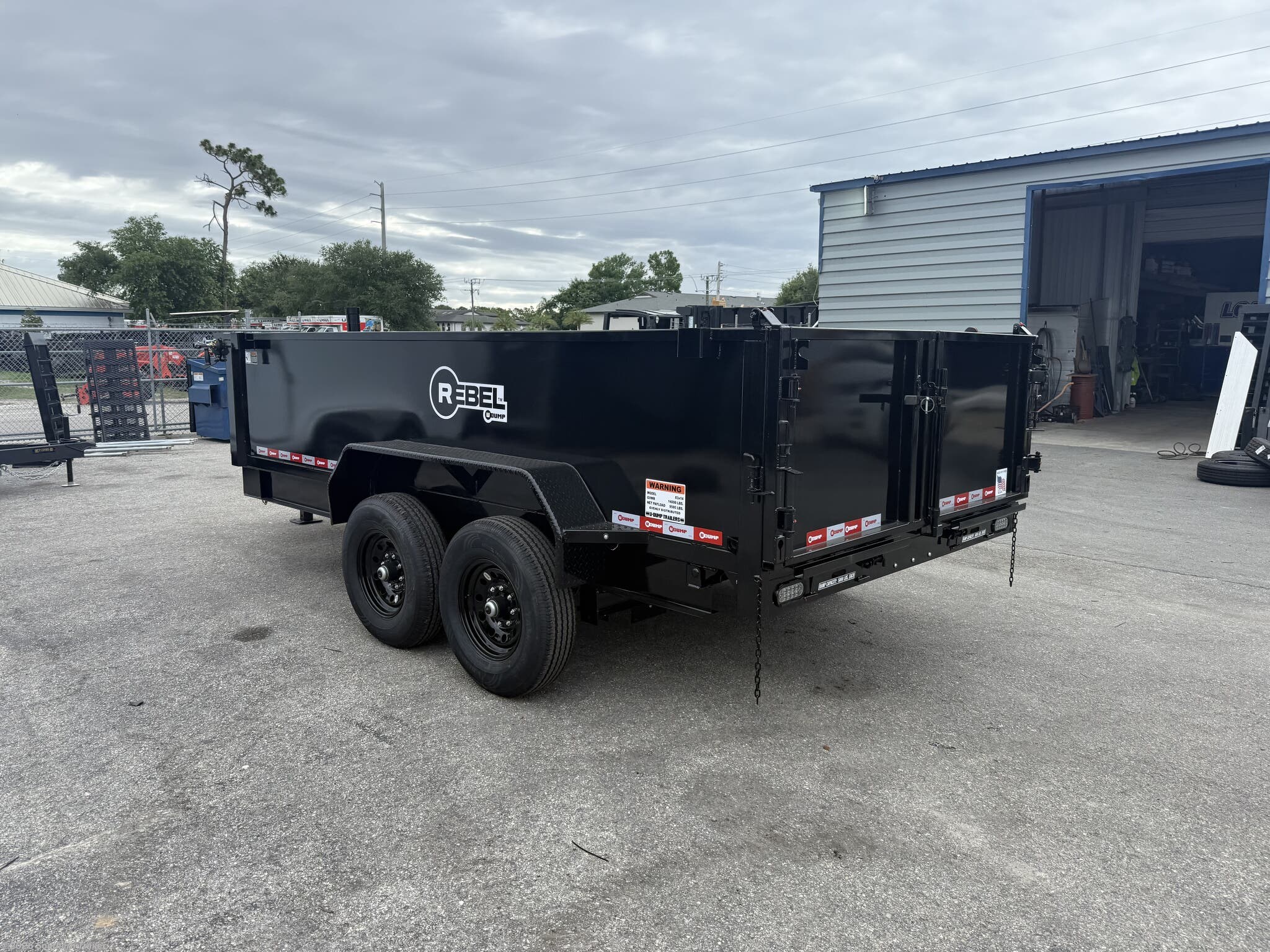 New 2026 U-Dump 83X14X31" Dump Trailer 14K GVWR available in Englewood, Florida