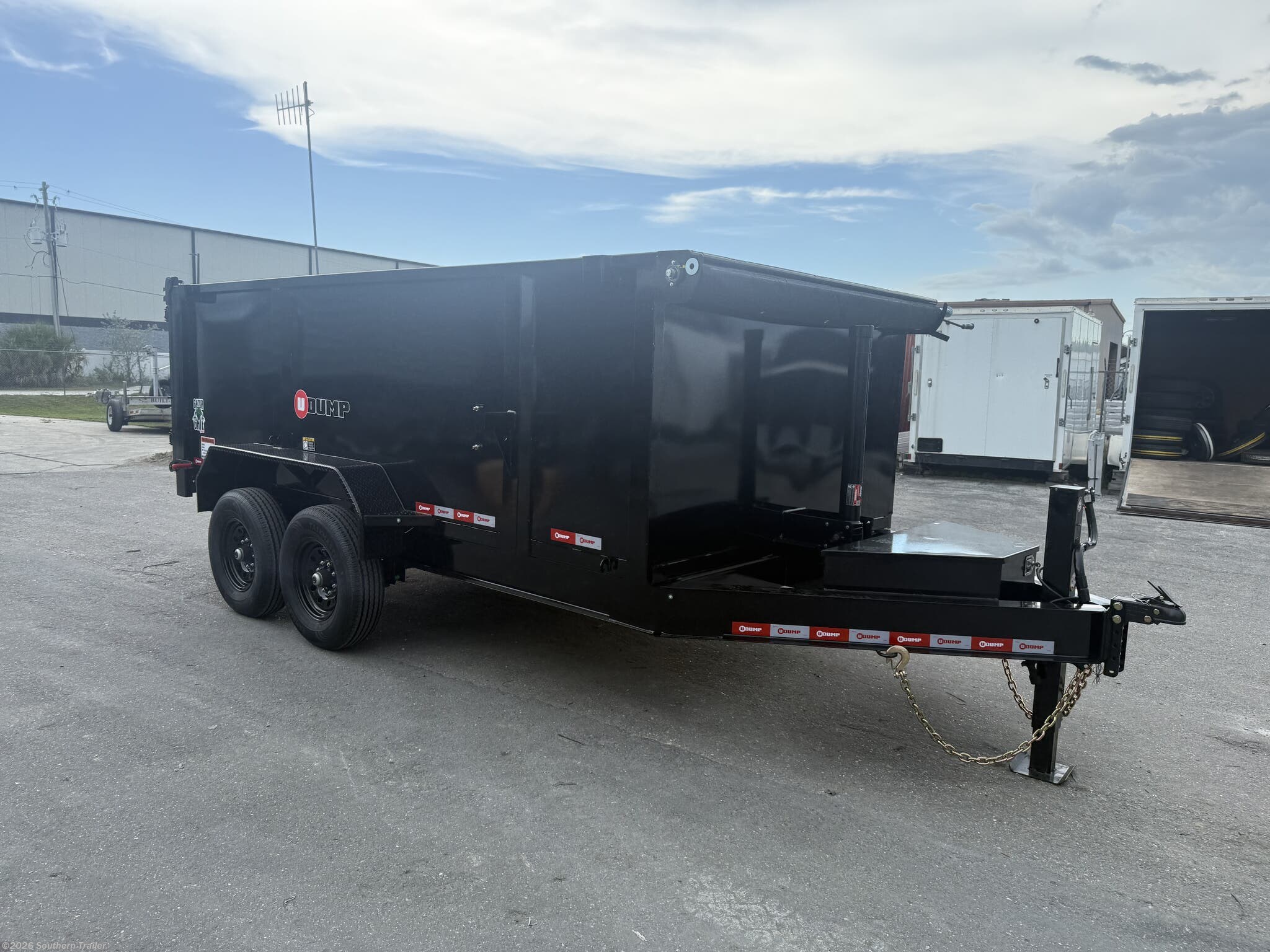 2026 U-Dump 83X14X48" Low Pro Telescopic Dump 14K GVWR - New Dump Trailer for sale by Southern Trailer in Englewood, Florida
