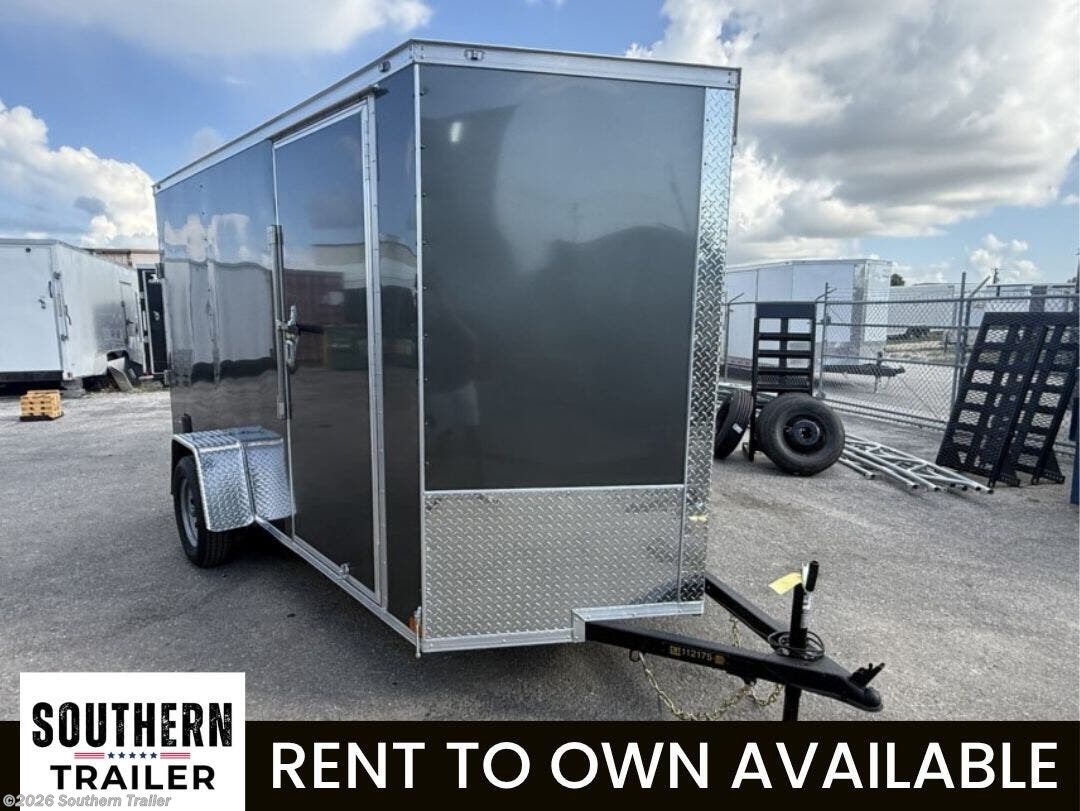 2026 Covered Wagon 6X12 Single Axle Enclosed Cargo Trailer 2990 GVWR