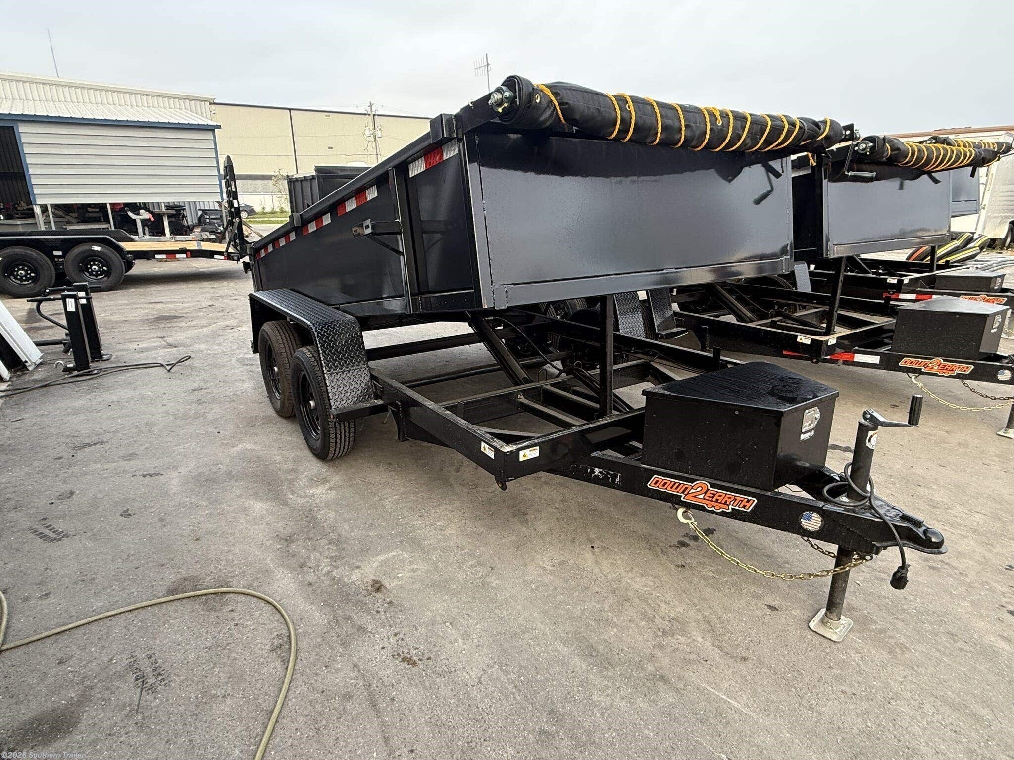 2026 Down 2 Earth 6X12 E Series Dump Trailer 9990 GVWR - New Dump Trailer for sale by Southern Trailer in Englewood, Florida