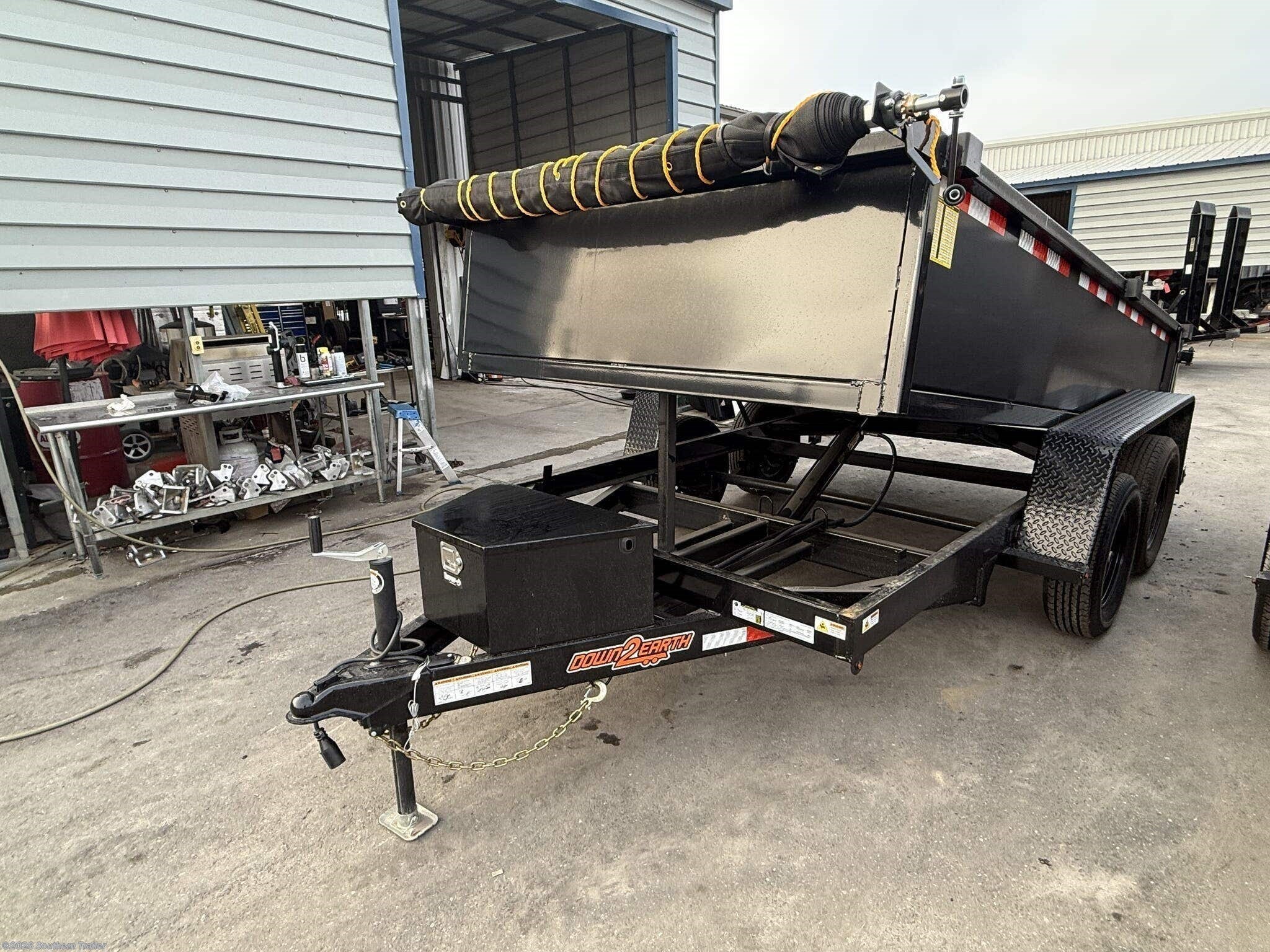 New 2026 Down 2 Earth 6X12 E Series Dump Trailer 9990 GVWR available in Englewood, Florida