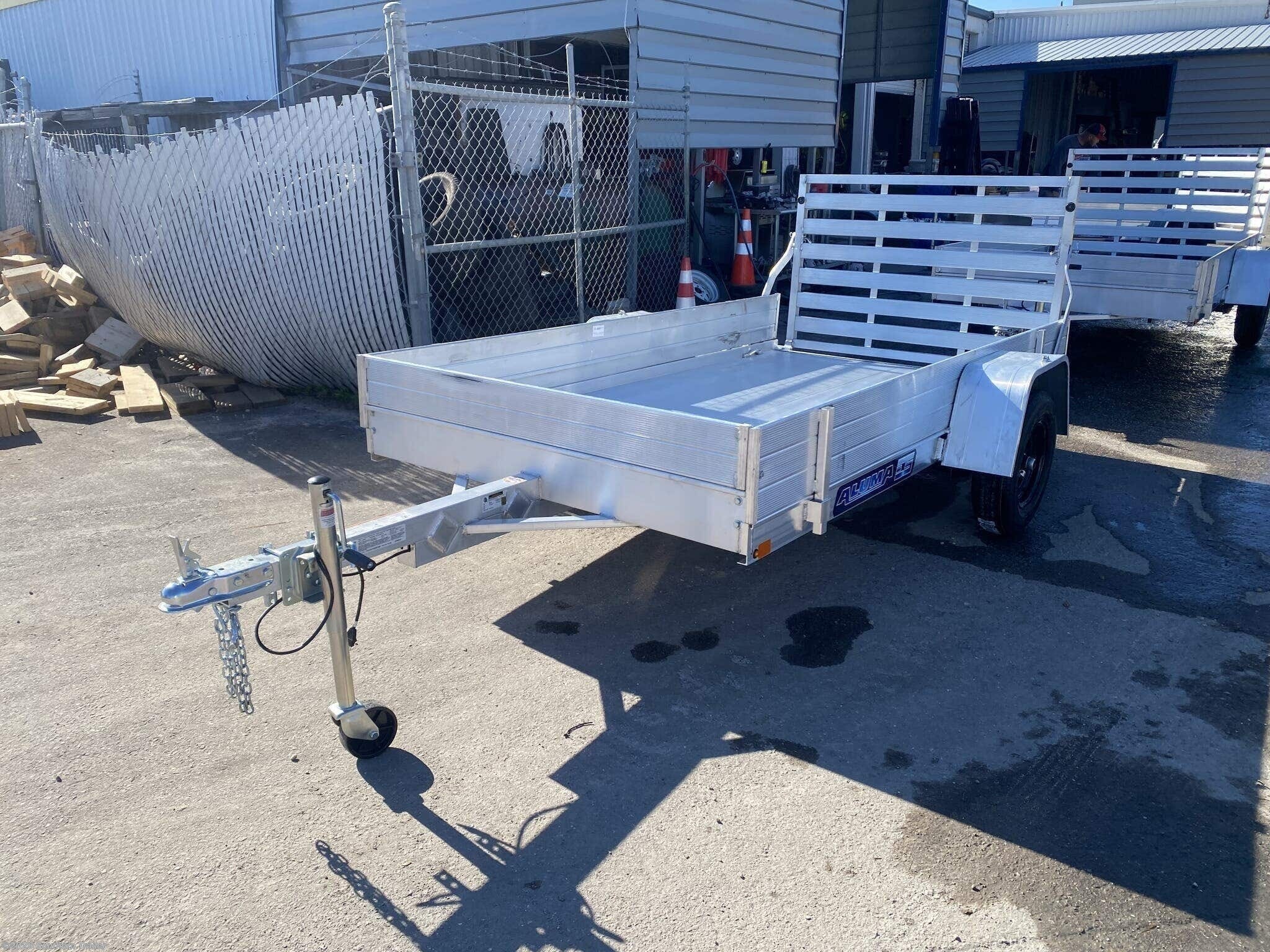 2027 Aluma 6310ESA-S-TG 10' Aluminum Utility Trailer w/ 12" Sides - New Utility Trailer for sale by Southern Trailer in Englewood, Florida