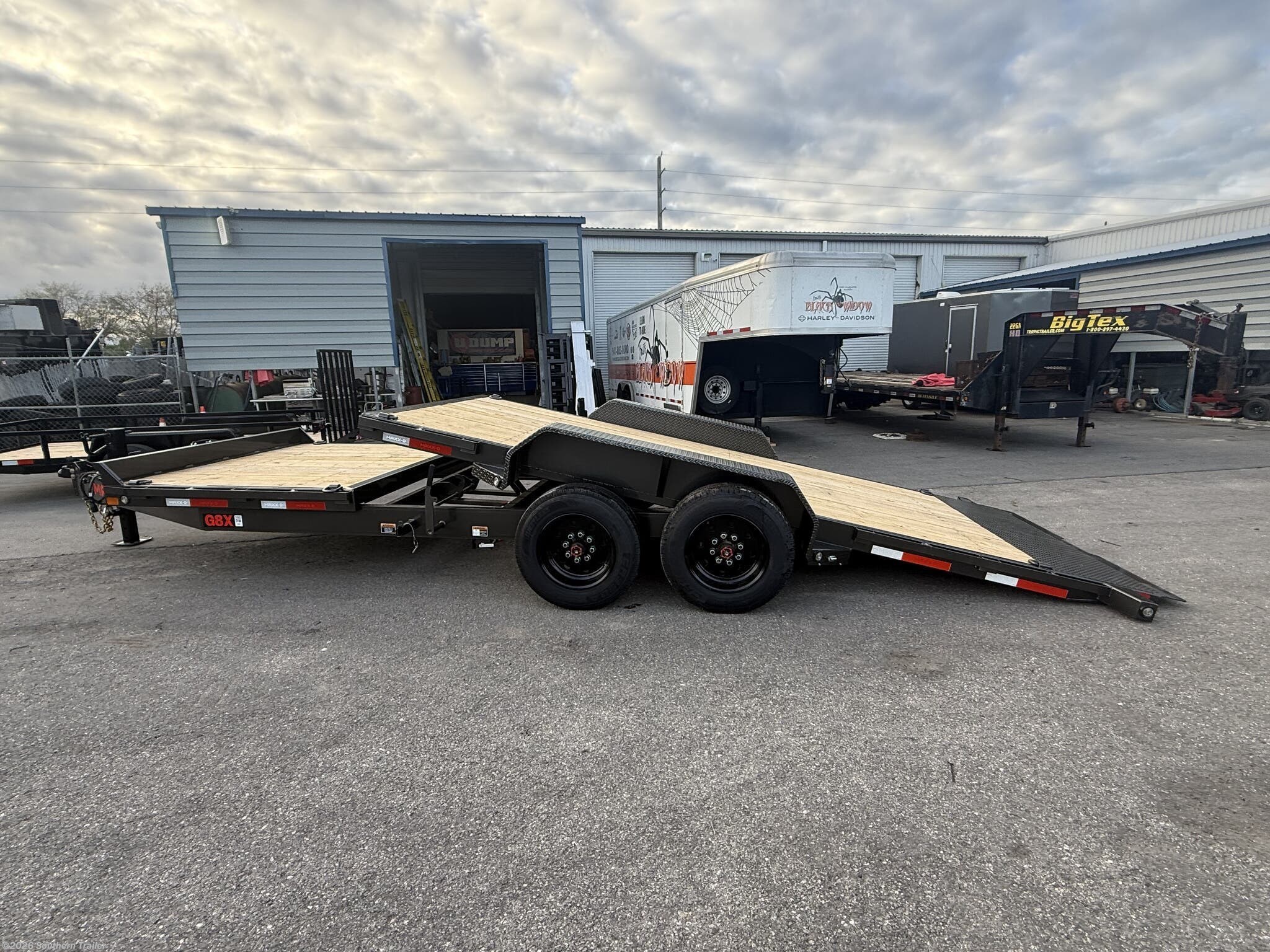 2027 MAXX-D 83X22 HD Tilt Equipment Trailer 16K GVWR - New Tilt Deck Trailer for sale by Southern Trailer in Englewood, Florida