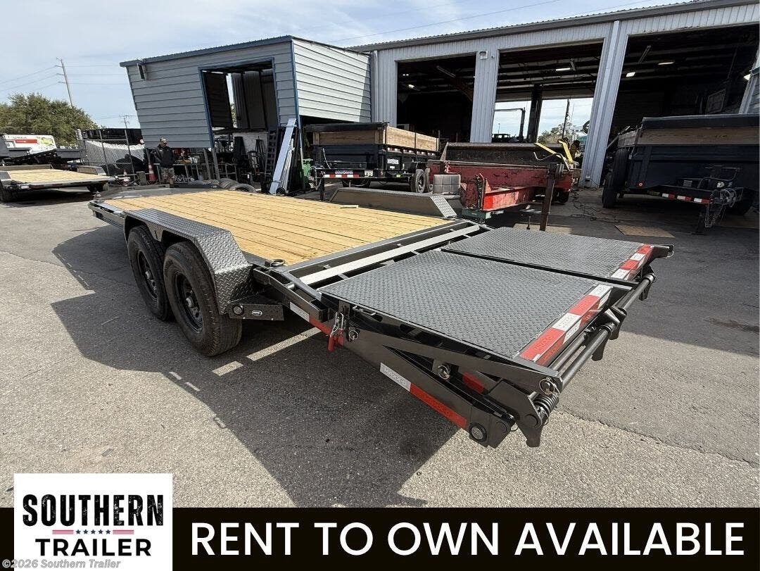 2027 MAXX-D 83X20 Equipment Trailer w/MAXXD Ramps 14K GVWR