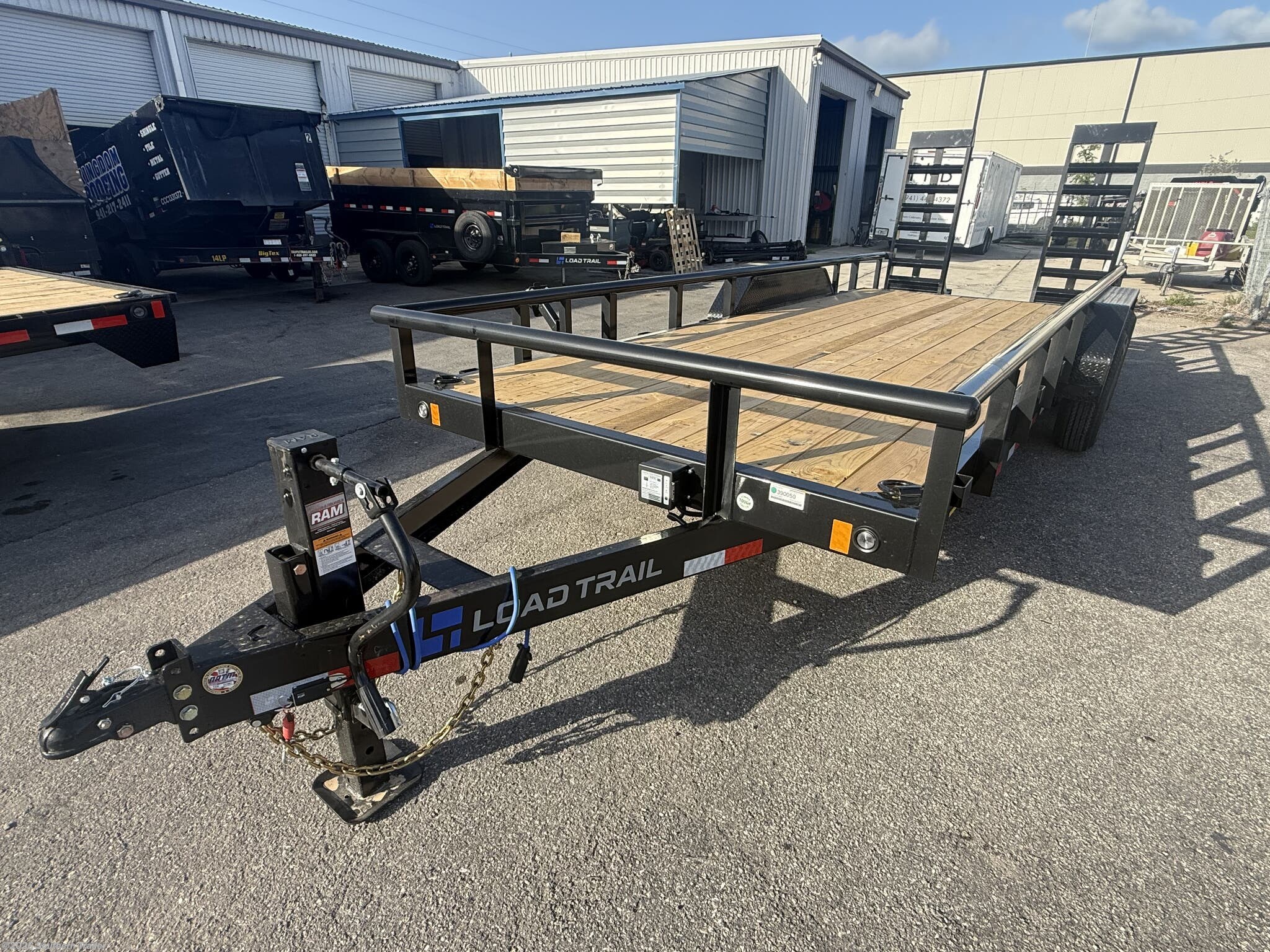 New 2027 Load Trail CS 83X20 Equipment Trailer w/ Side Rails 14K GVWR available in Englewood, Florida