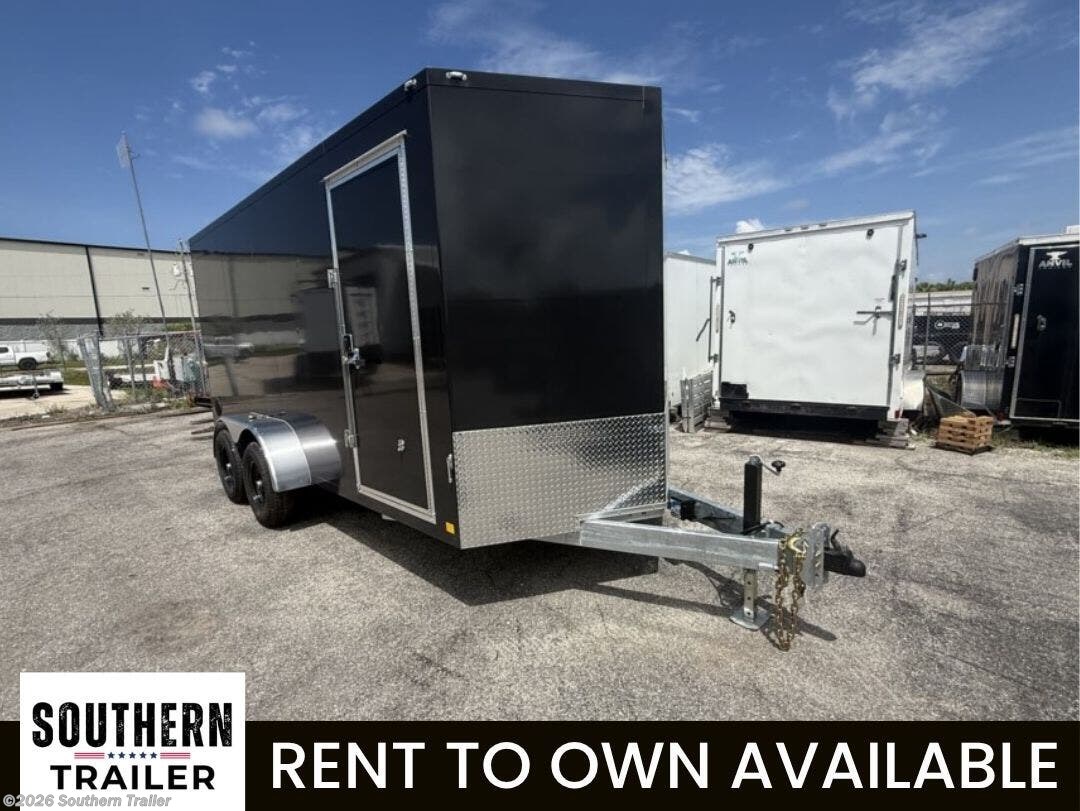 2026 CellTech 7X16 Enclosed Cargo Trailer 12K GVWR