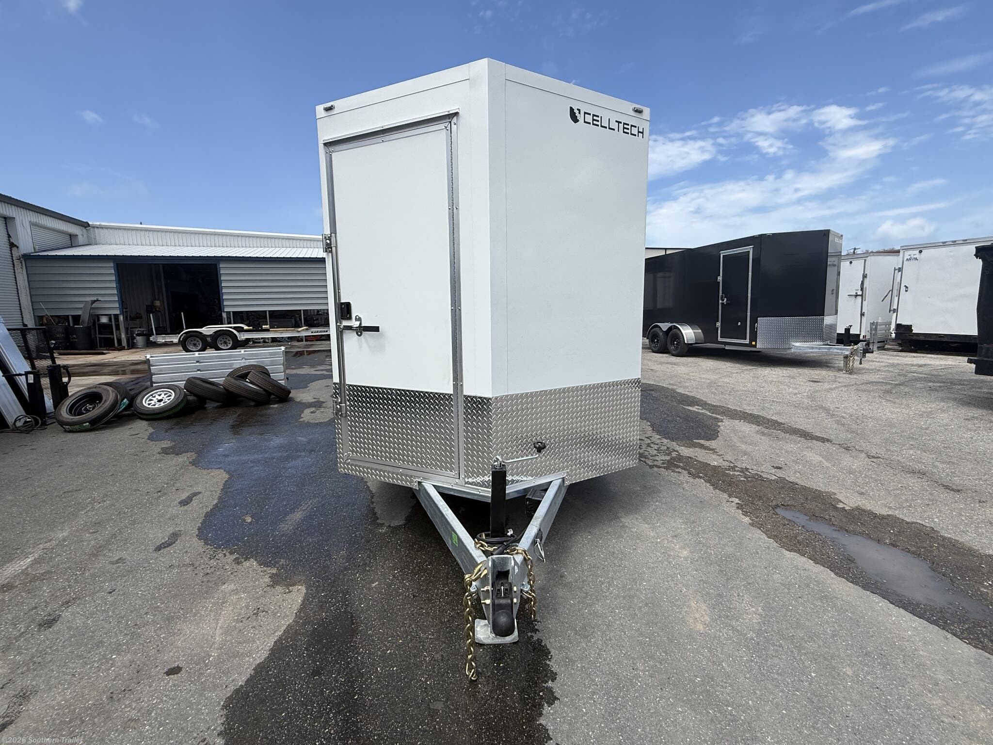 2026 7X16 Upgraded Enclosed Cargo Trailer 12K GVWR by CellTech from Southern Trailer in Englewood, Florida