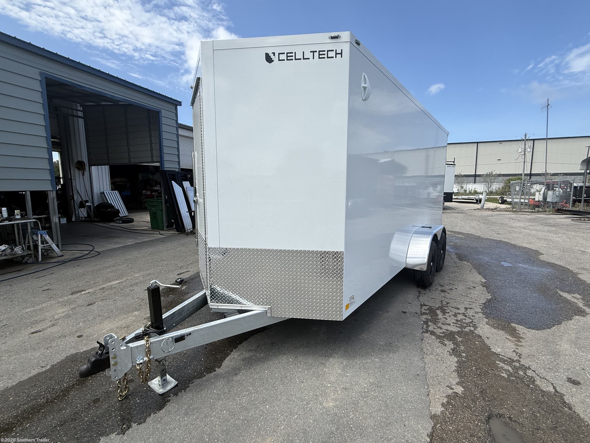 New 2026 CellTech 7X16 Upgraded Enclosed Cargo Trailer 12K GVWR available in Englewood, Florida