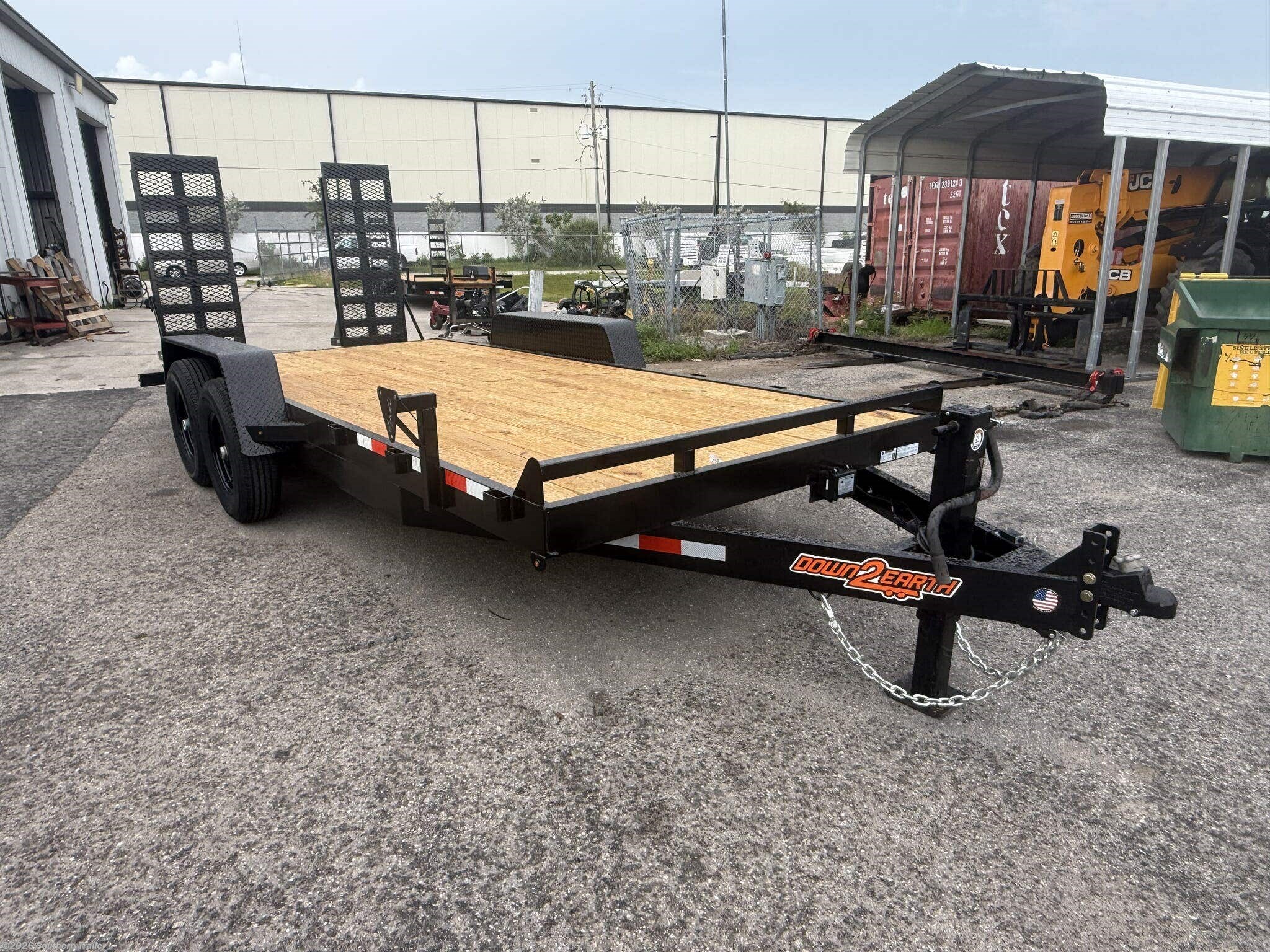 2026 Down 2 Earth 82X18 Equipment Trailer 14000 LB GVWR - New Equipment Trailer for sale by Southern Trailer in Englewood, Florida