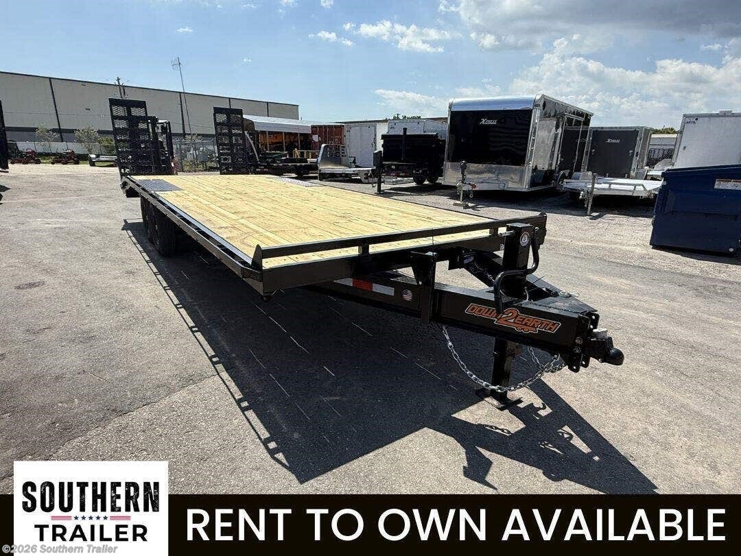 2026 Down 2 Earth 102X24 Deckover Equipment Trailer 14K LB GVWR