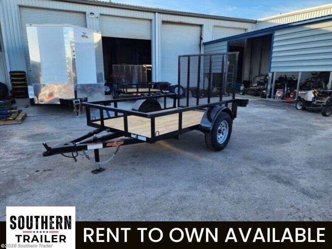 2026 Down 2 Earth 5X8 Tube Top Utility Trailer 2990 GVWR