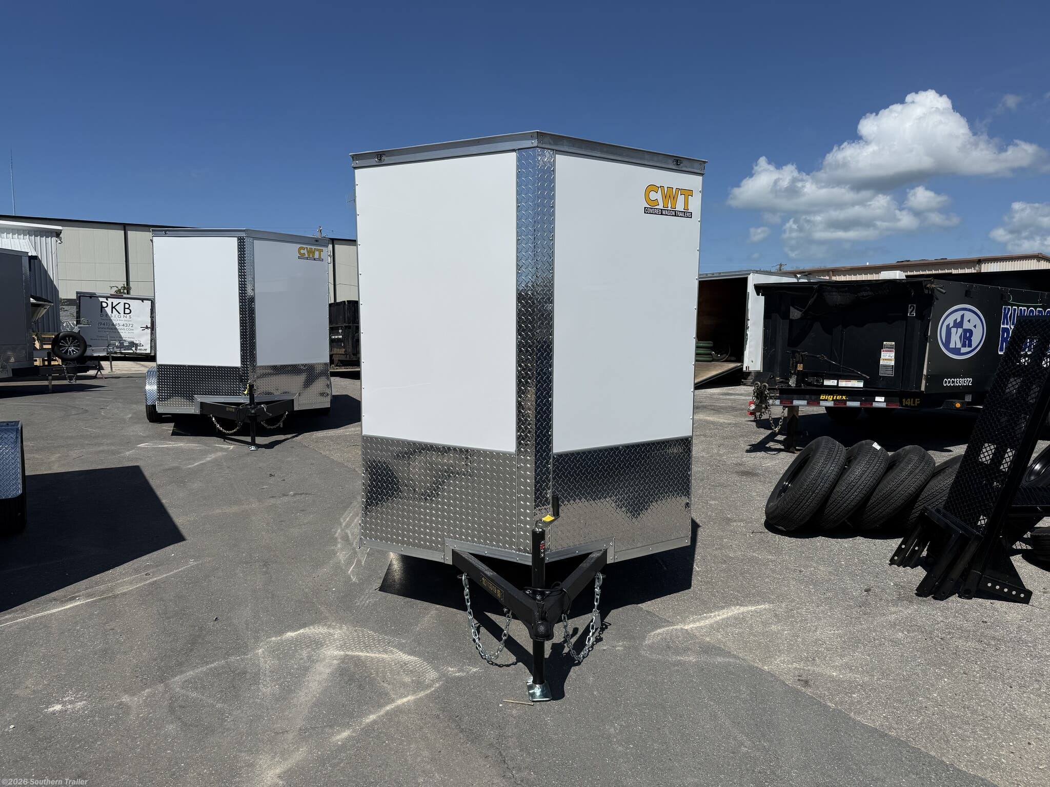 2026 Covered Wagon 6X12 Single Axle Enclosed Cargo Trailer 2990 GVWR - New Cargo Trailer for sale by Southern Trailer in Englewood, Florida