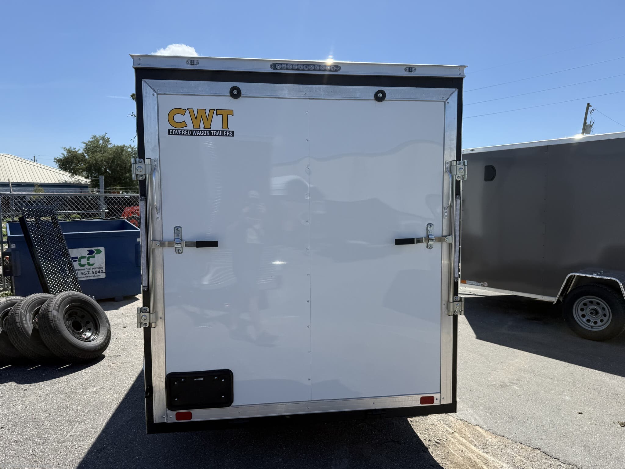 New 2026 Covered Wagon 6X12 Single Axle Enclosed Cargo Trailer 2990 GVWR available in Englewood, Florida